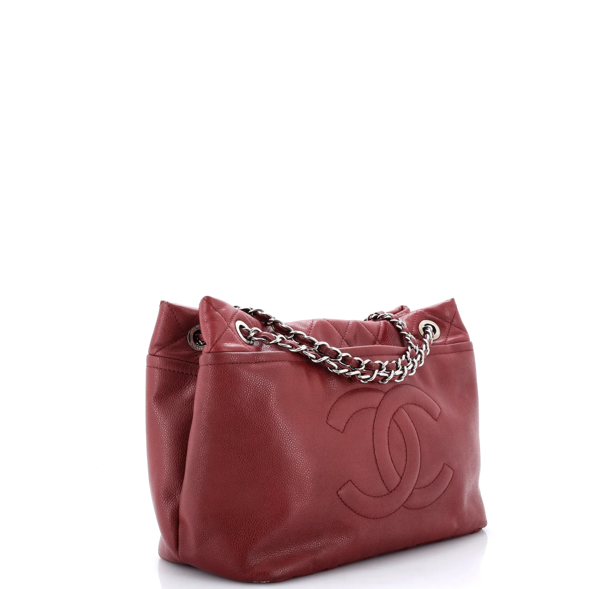 Timeless CC Soft Tote Caviar Large - Image 2