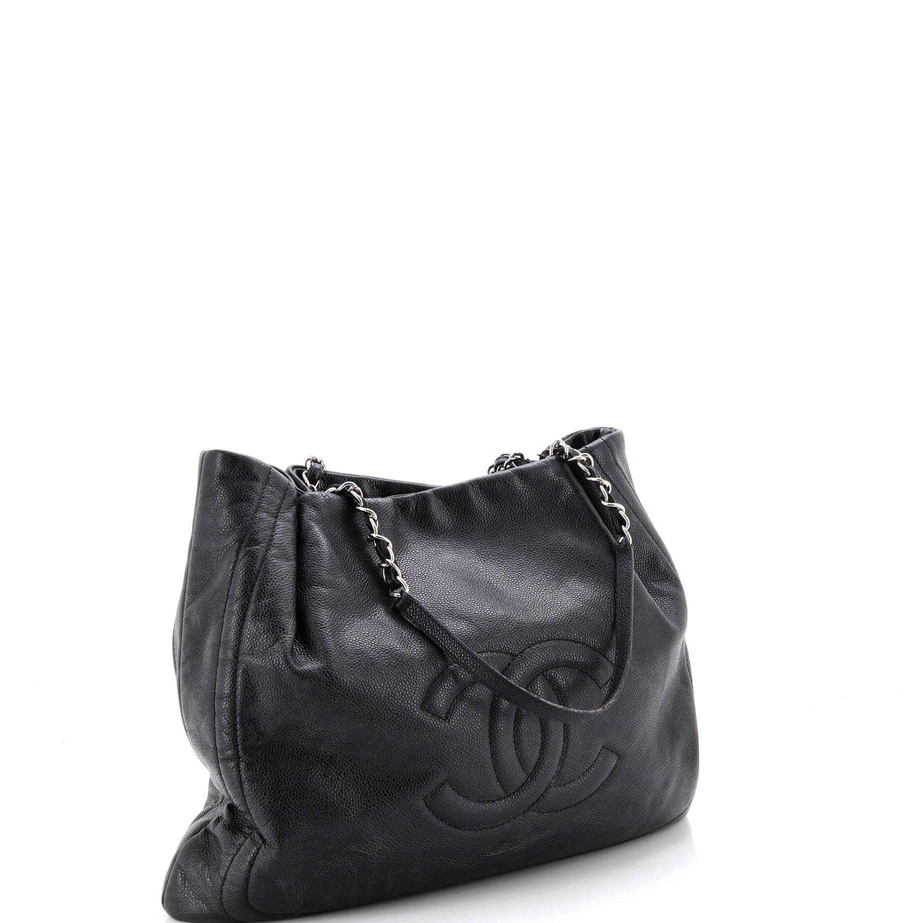 Timeless Chain Tote Caviar Large - Image 2