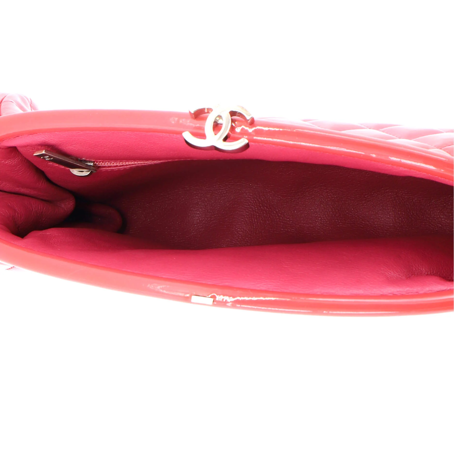 Timeless Clutch Quilted Patent - Image 7