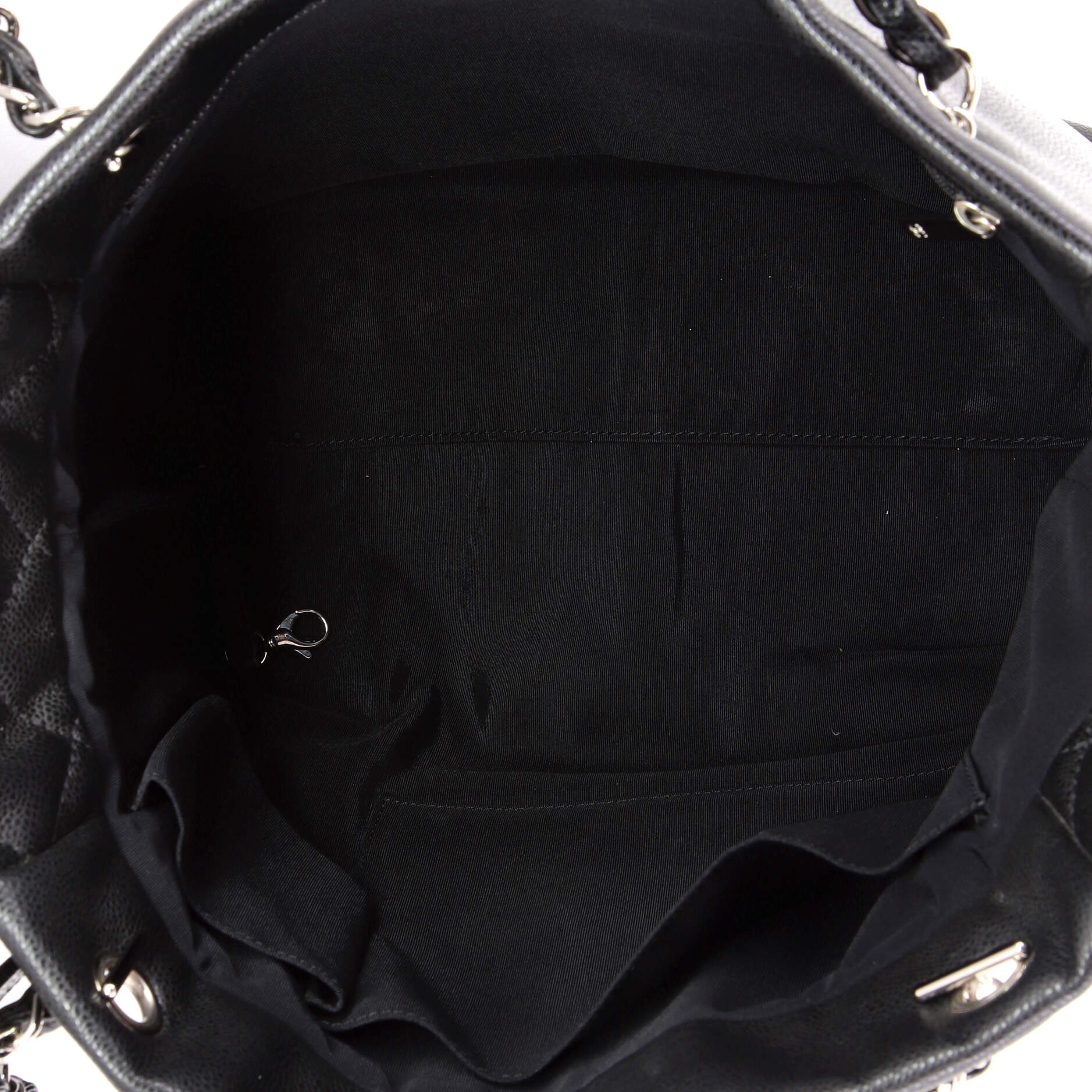 Timeless Pocket Tote Soft Caviar North South - Image 5