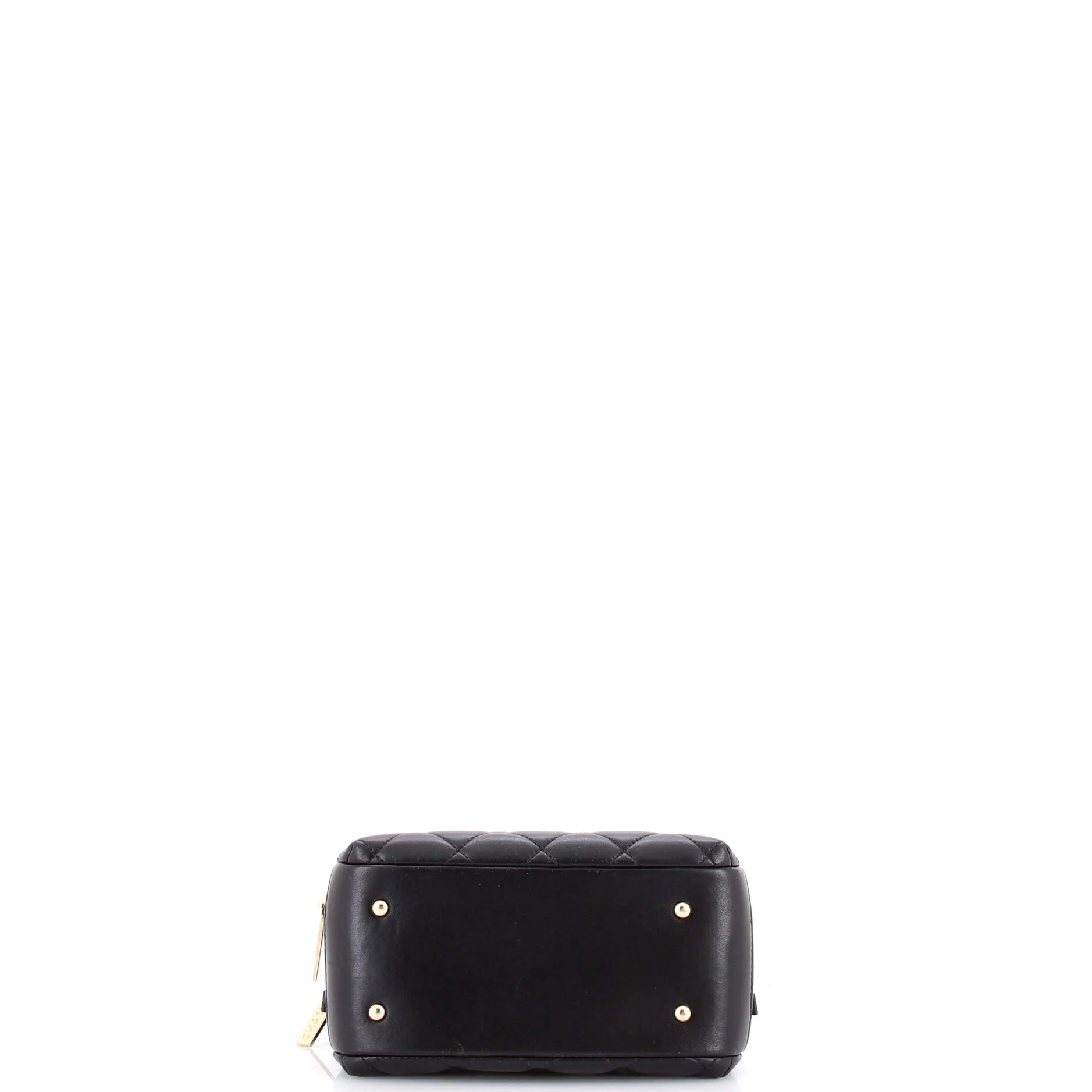 Trendy CC Bowling Bag Quilted Lambskin Mini - Image 4