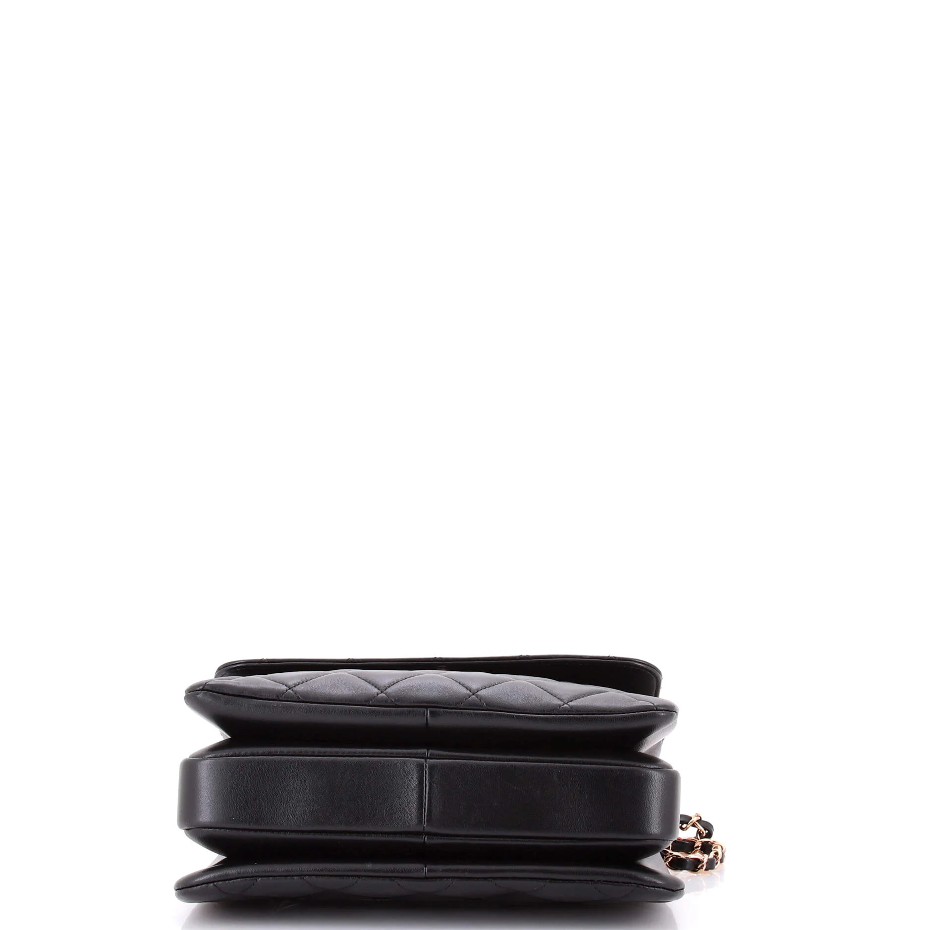 Trendy CC Top Handle Bag Quilted Lambskin Small - Image 4