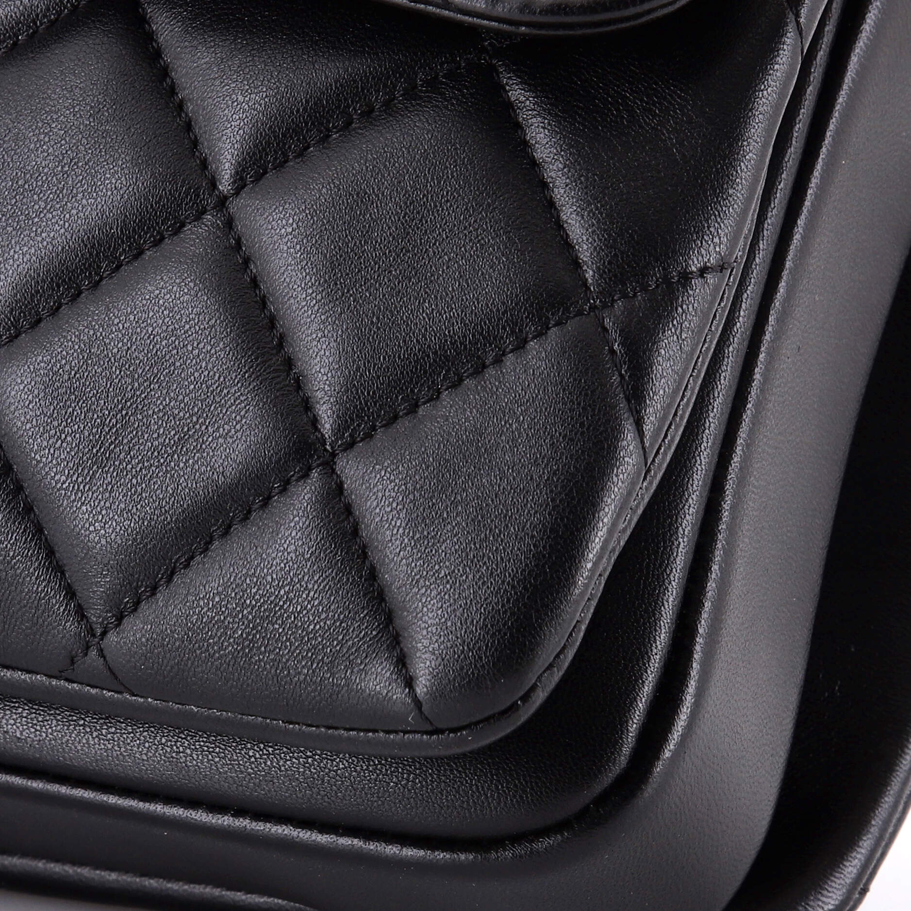 Trendy CC Top Handle Bag Quilted Lambskin Small - Image 6