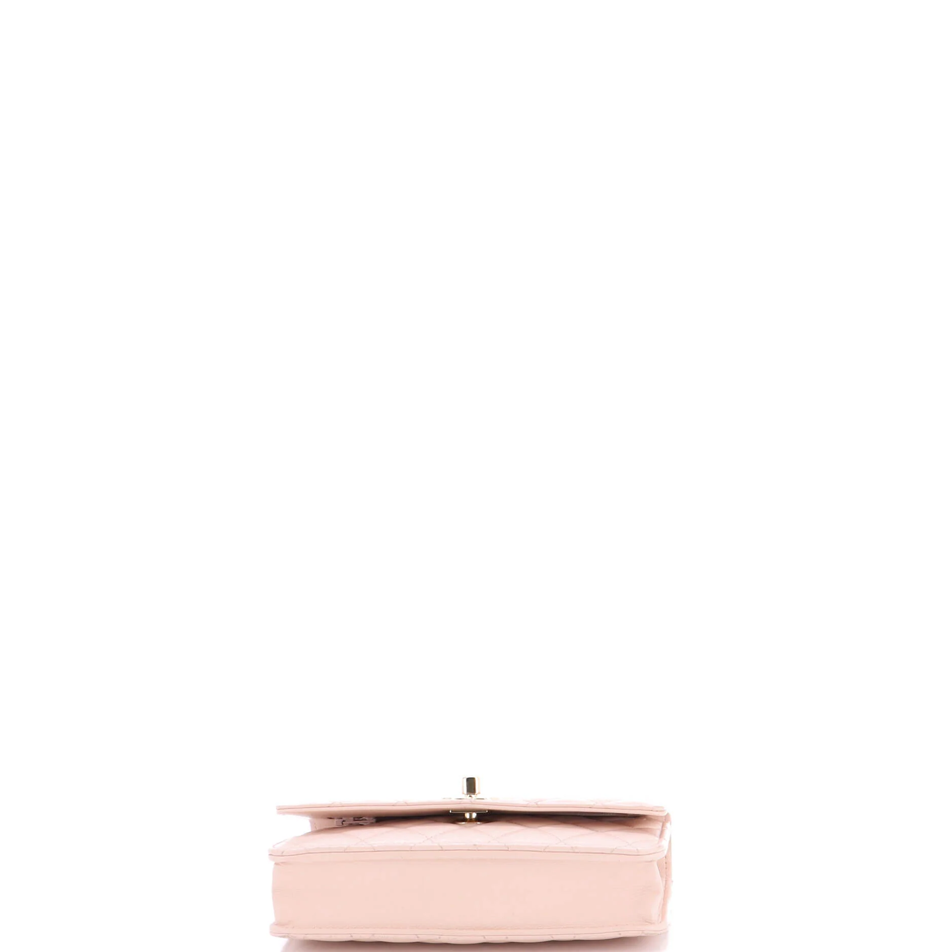 Trendy CC Wallet on Chain Quilted Lambskin - Image 5