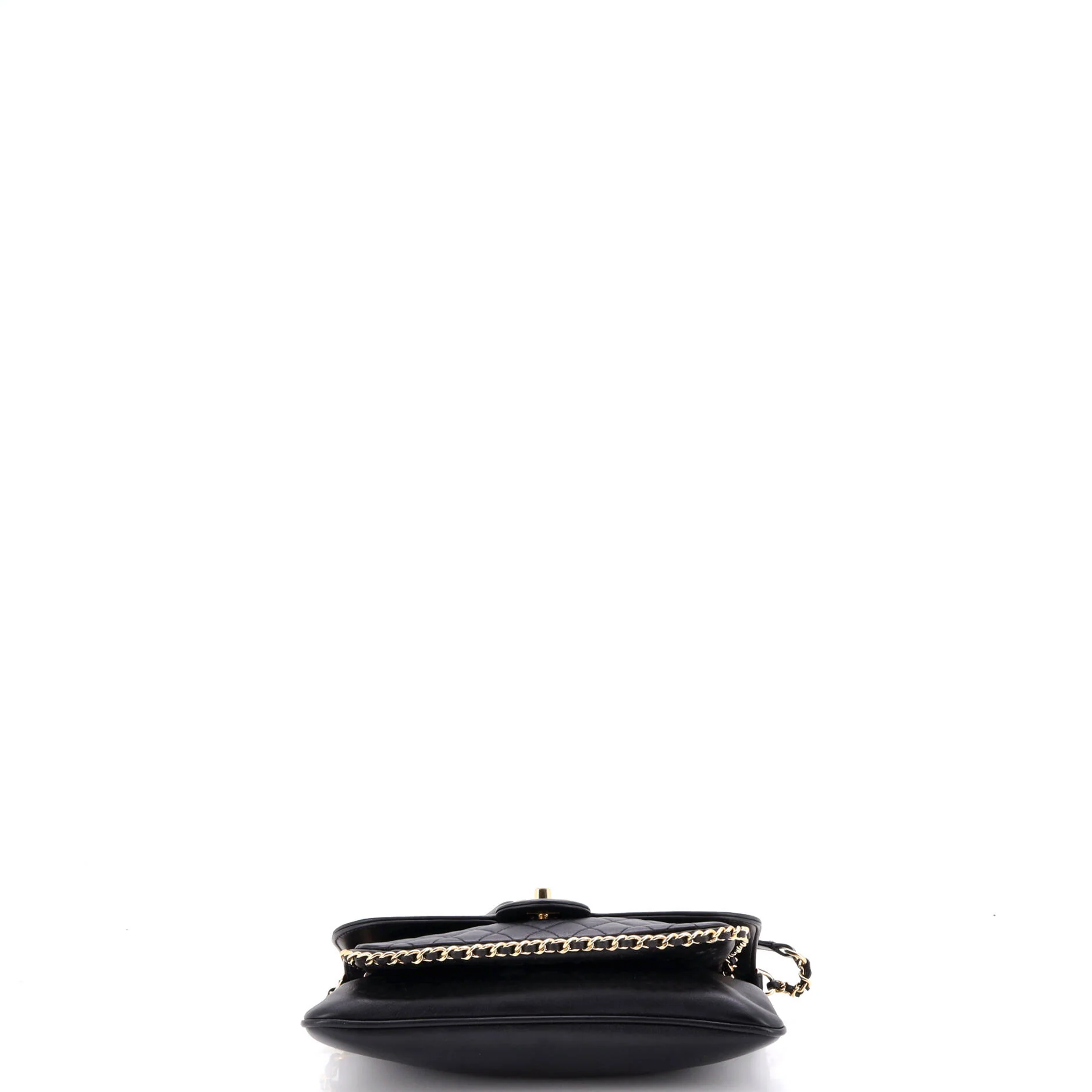 Unchained Flap Crossbody Bag Quilted Lambskin Medium - Image 5