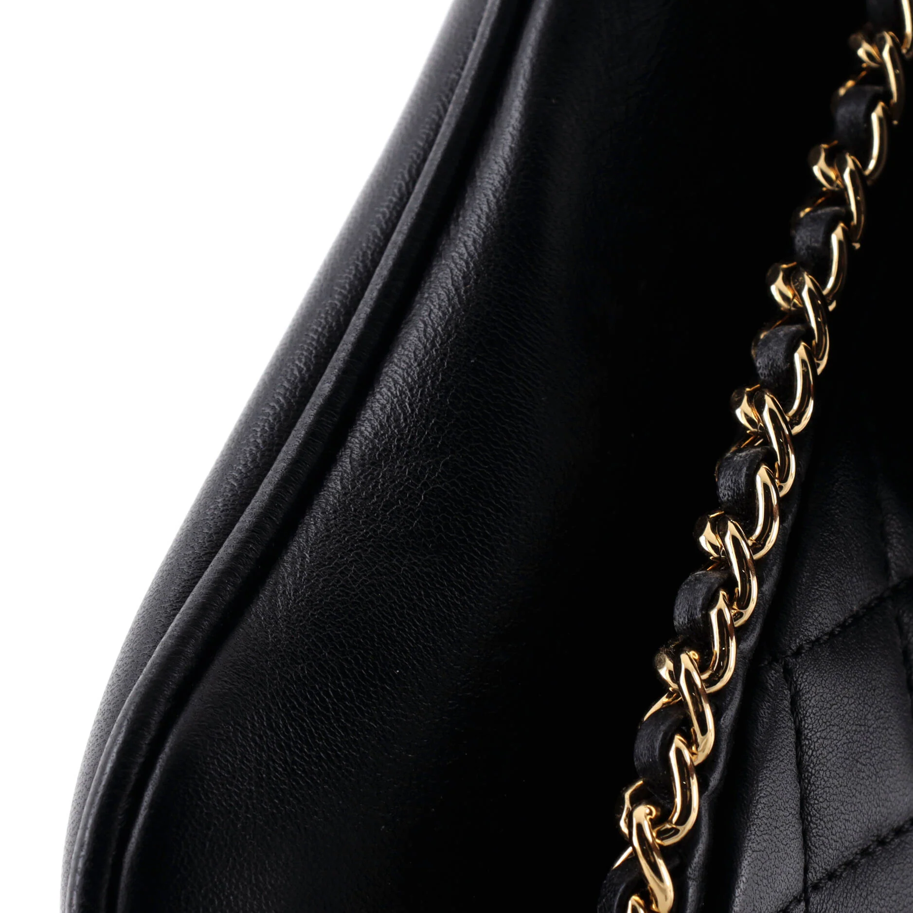 Unchained Flap Crossbody Bag Quilted Lambskin Medium - Image 7