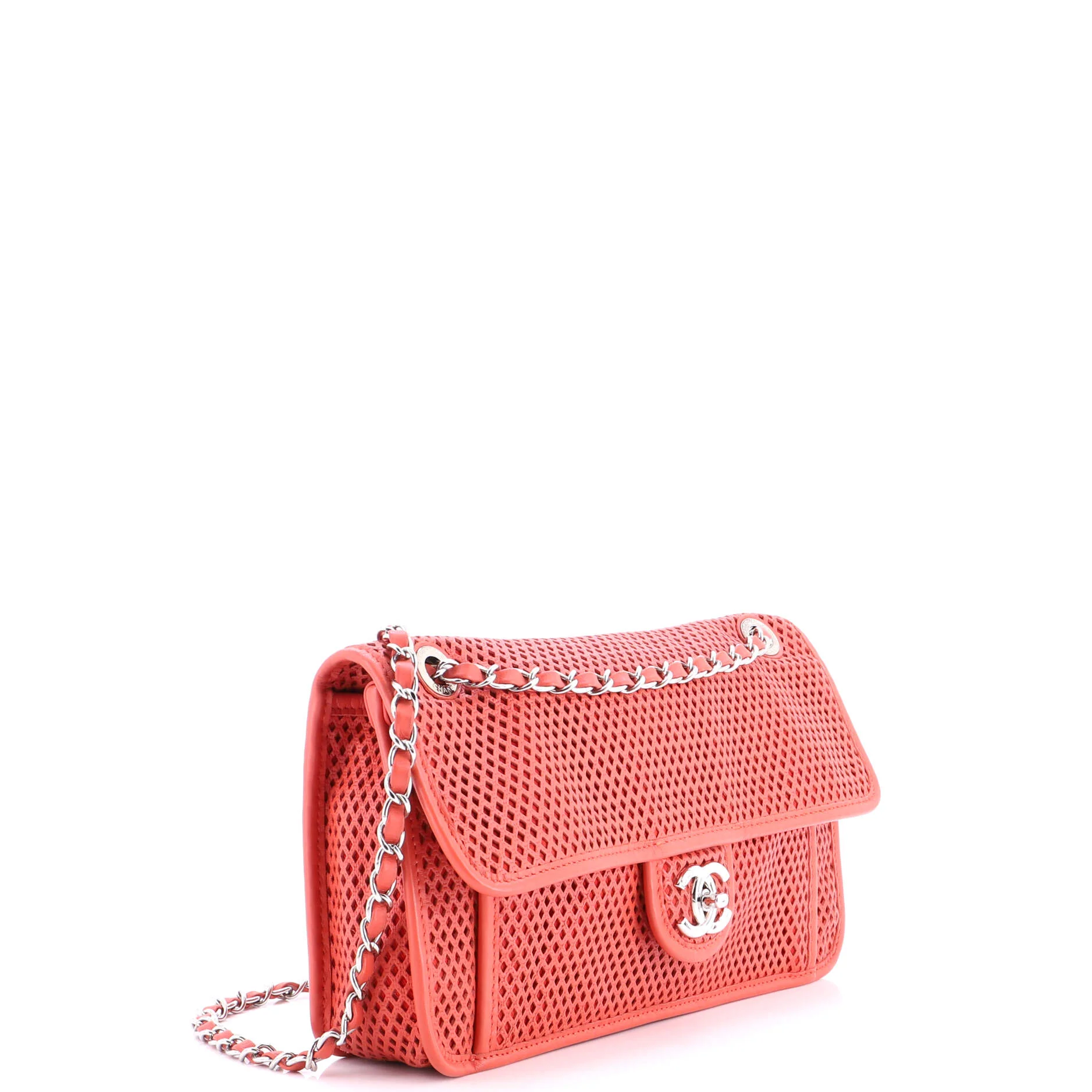 Up In The Air Flap Bag Perforated Leather Medium - Image 2