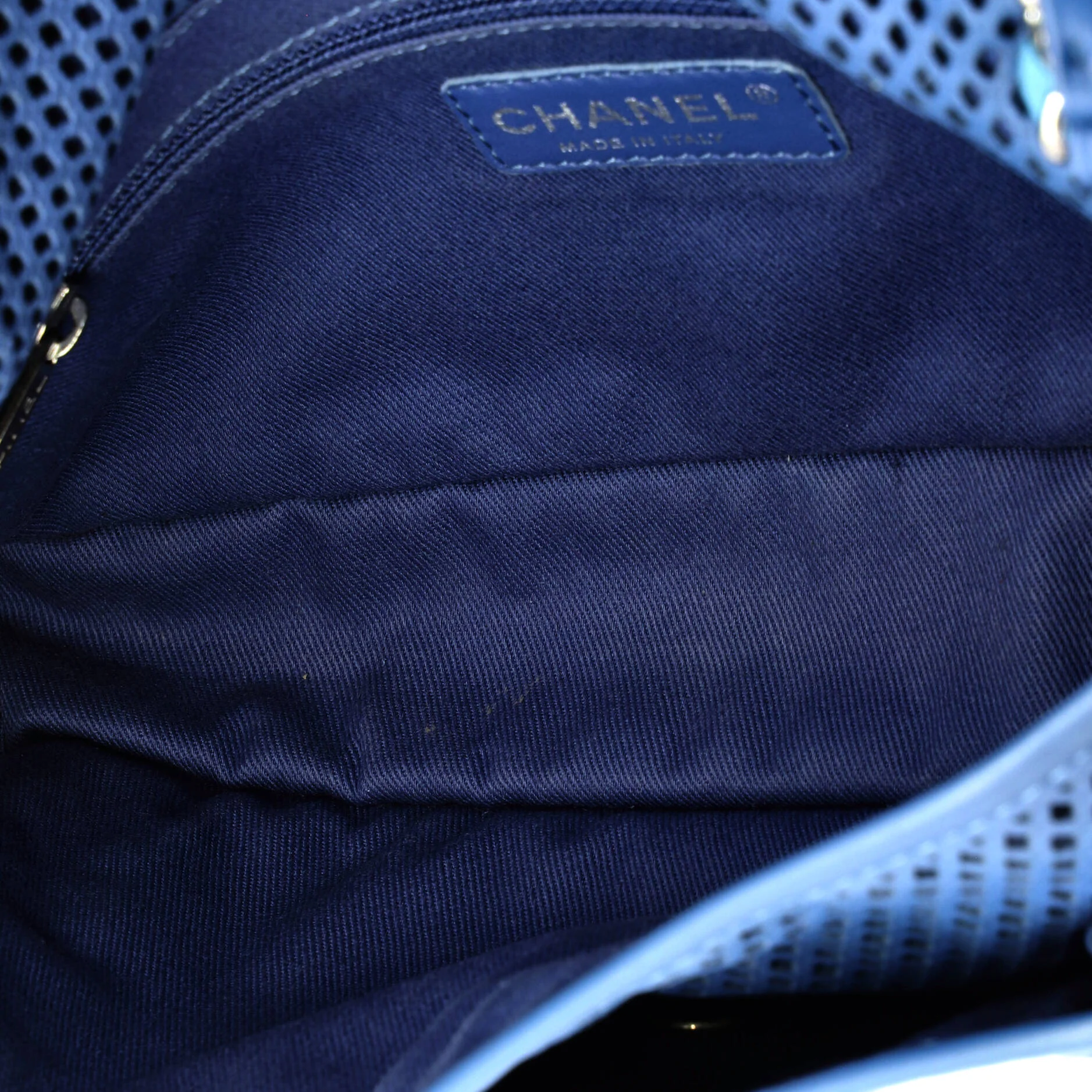 Up In The Air Flap Bag Perforated Leather Medium - Image 6