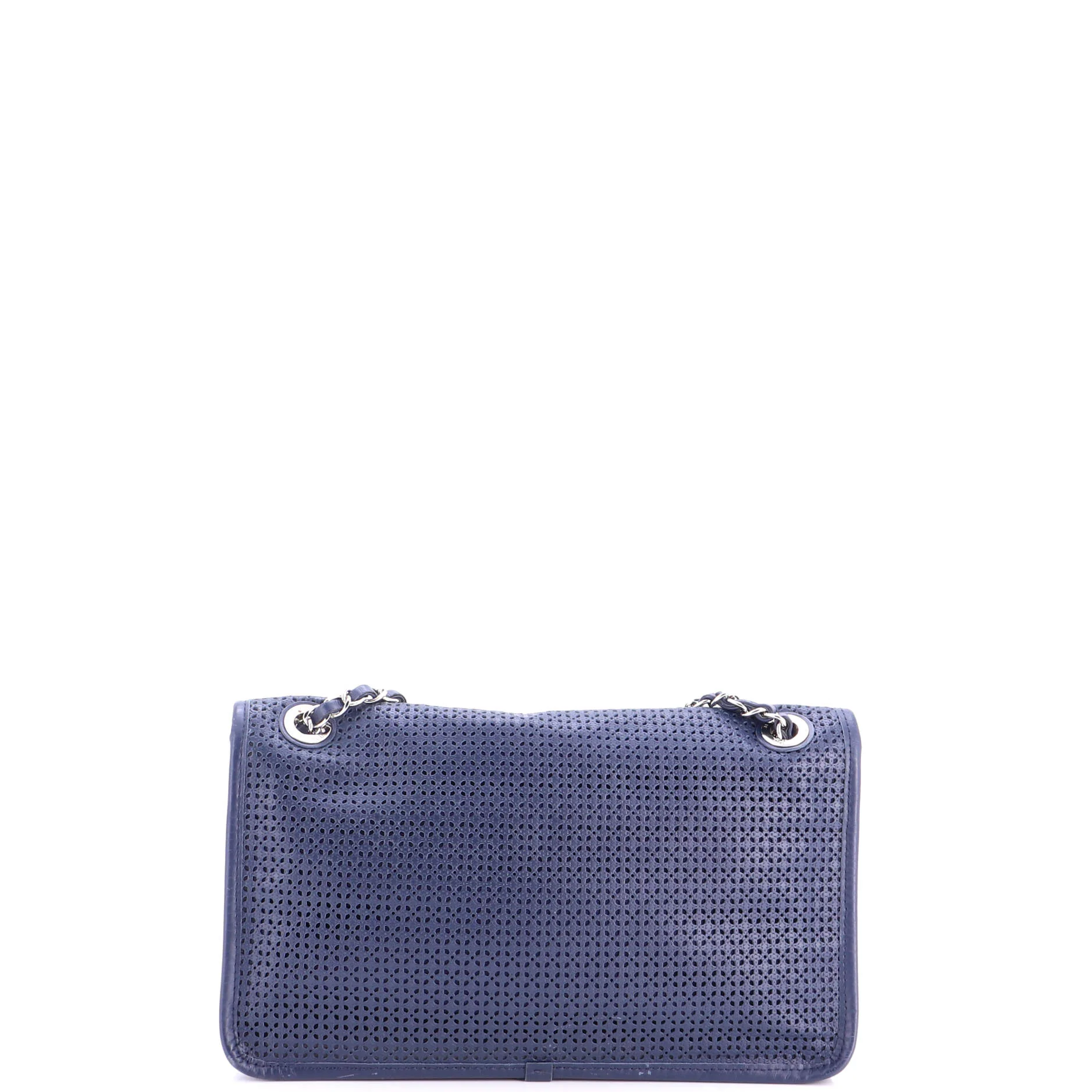 Up In The Air Medallion Flap Bag Perforated Leather Medium - Image 3