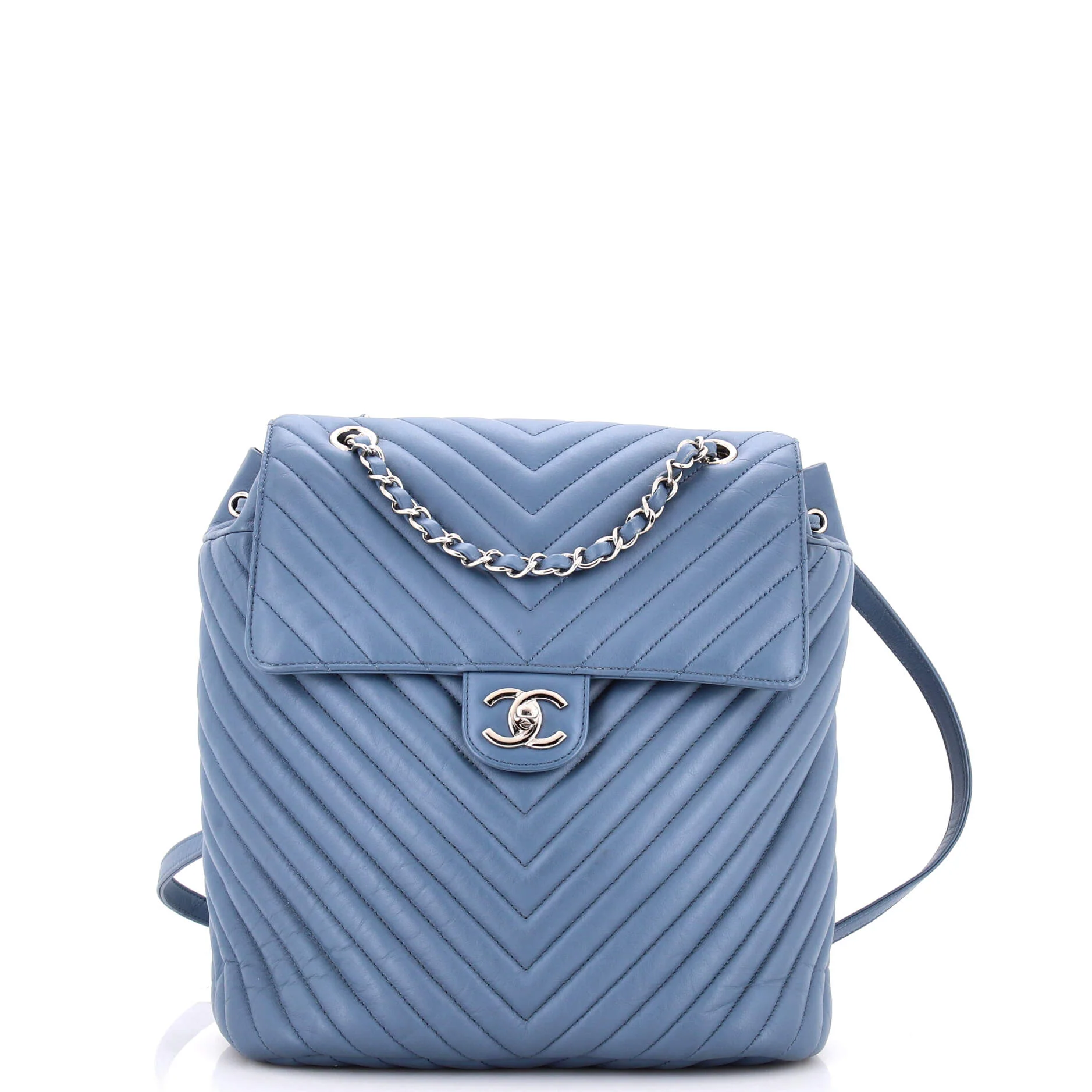 Urban Spirit Backpack Chevron Leather Large