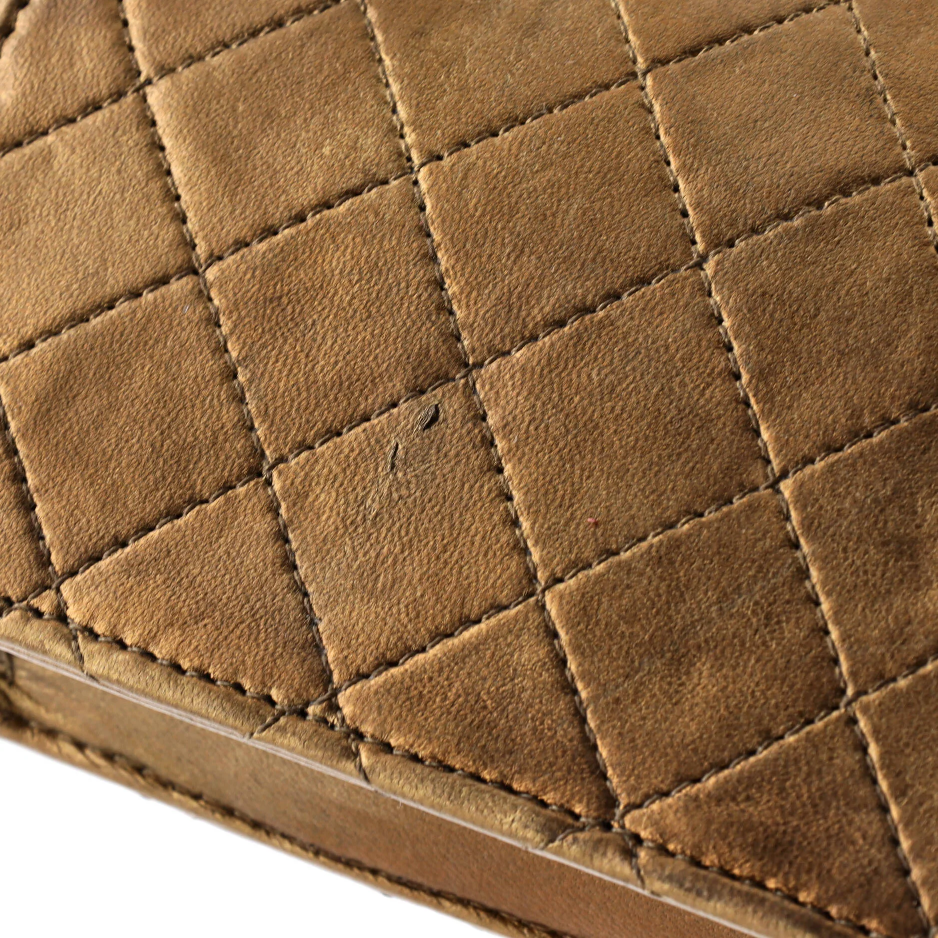 Vintage CC Chain Flap Bag Quilted Leather Extra Mini - Image 7