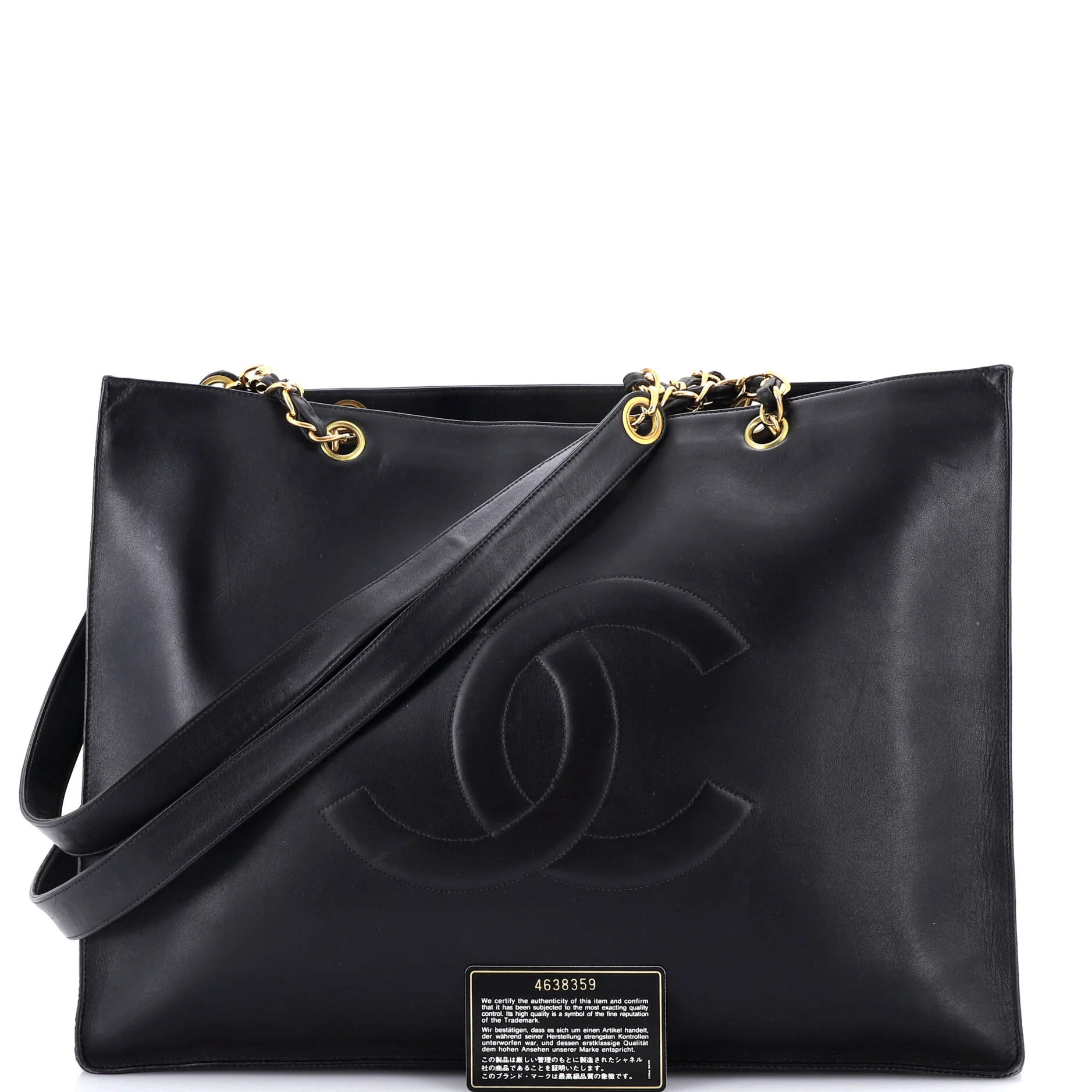 Vintage CC Chain Tote Lambskin XL - Image 2