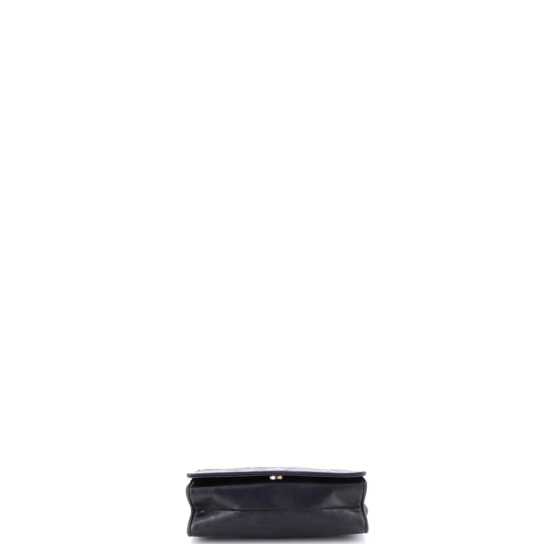 Vintage CC Full Flap Bag Quilted Lambskin Small - Image 4