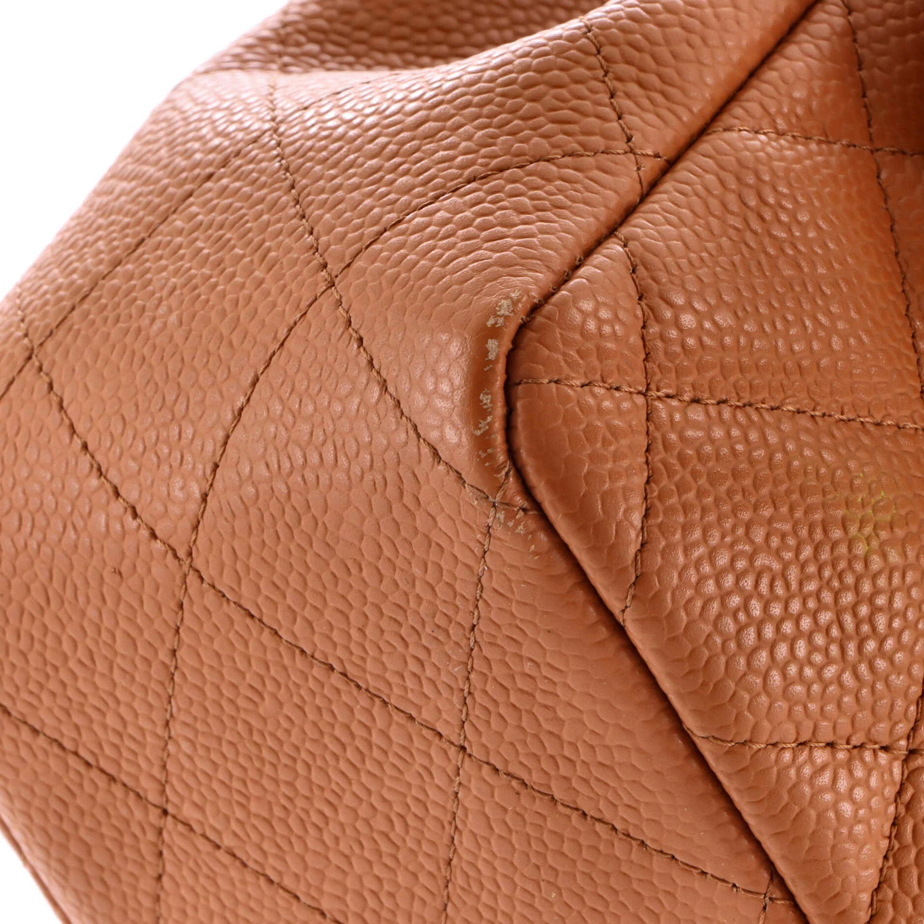 Vintage Classic Double Flap Bag Quilted Caviar Jumbo - Image 6