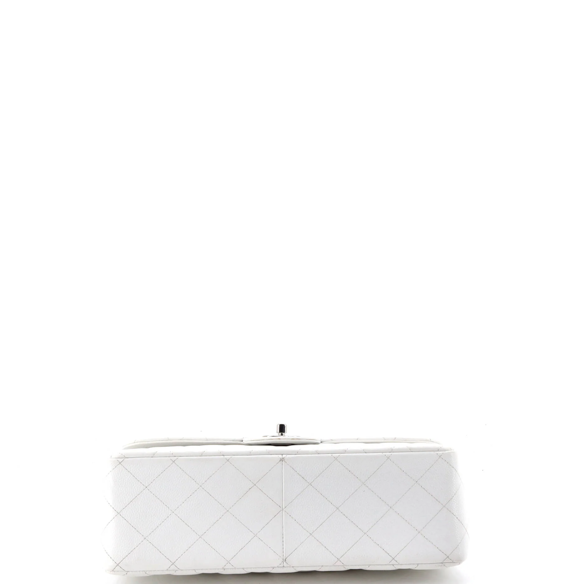 Vintage Classic Double Flap Bag Quilted Caviar Jumbo - Image 4