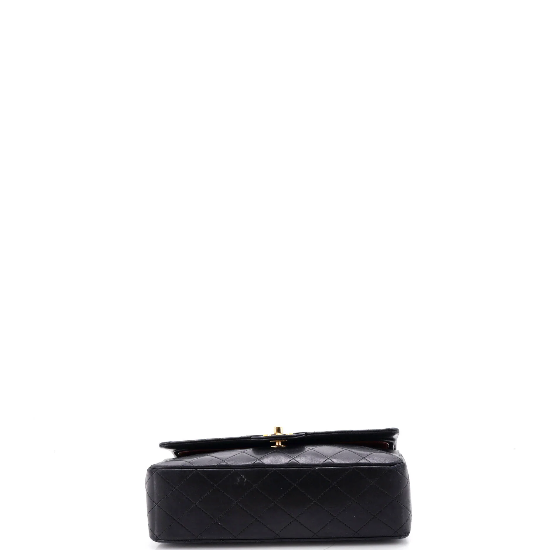 Vintage Classic Double Flap Bag Quilted Lambskin Medium - Image 4