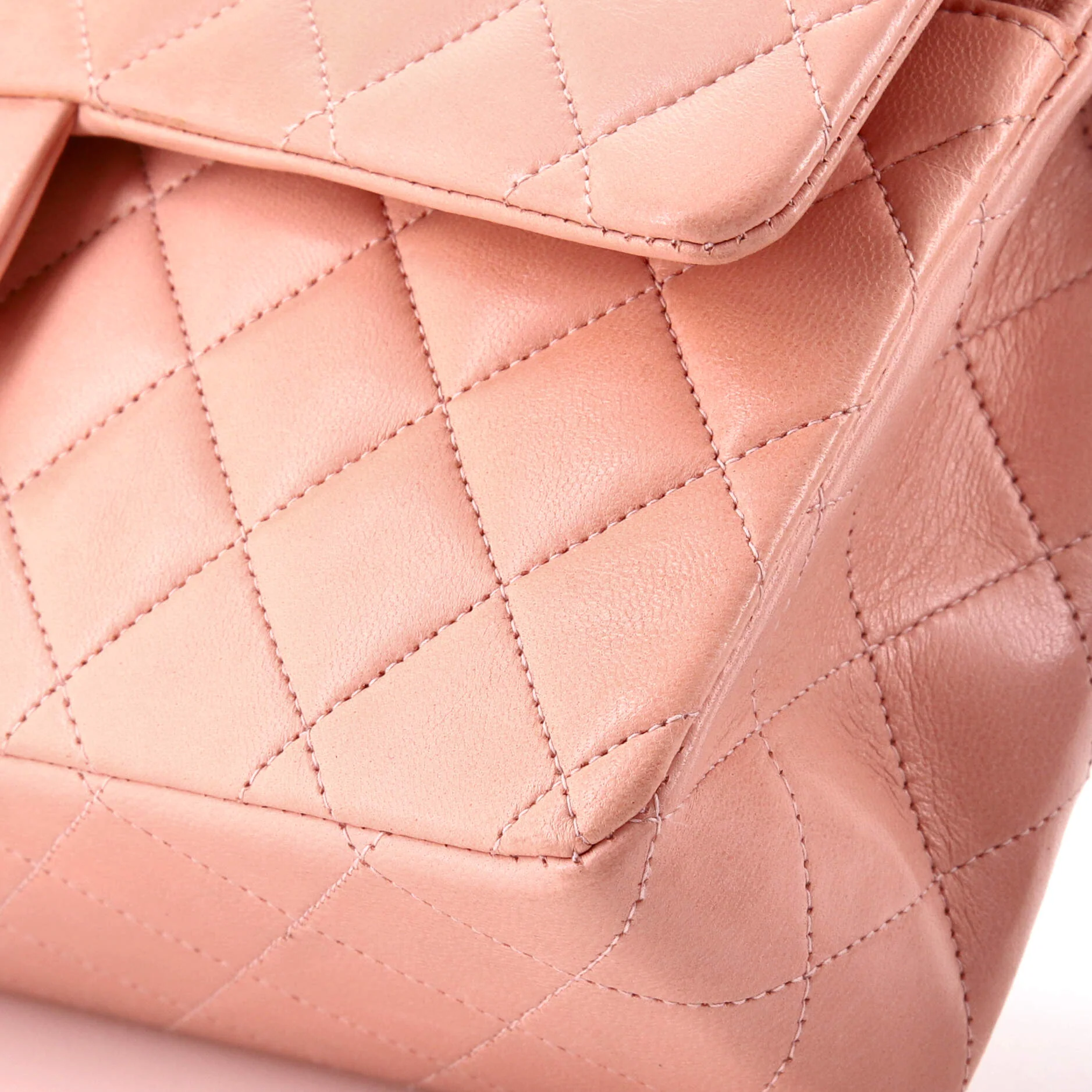 Vintage Classic Double Flap Bag Quilted Lambskin Medium - Image 6