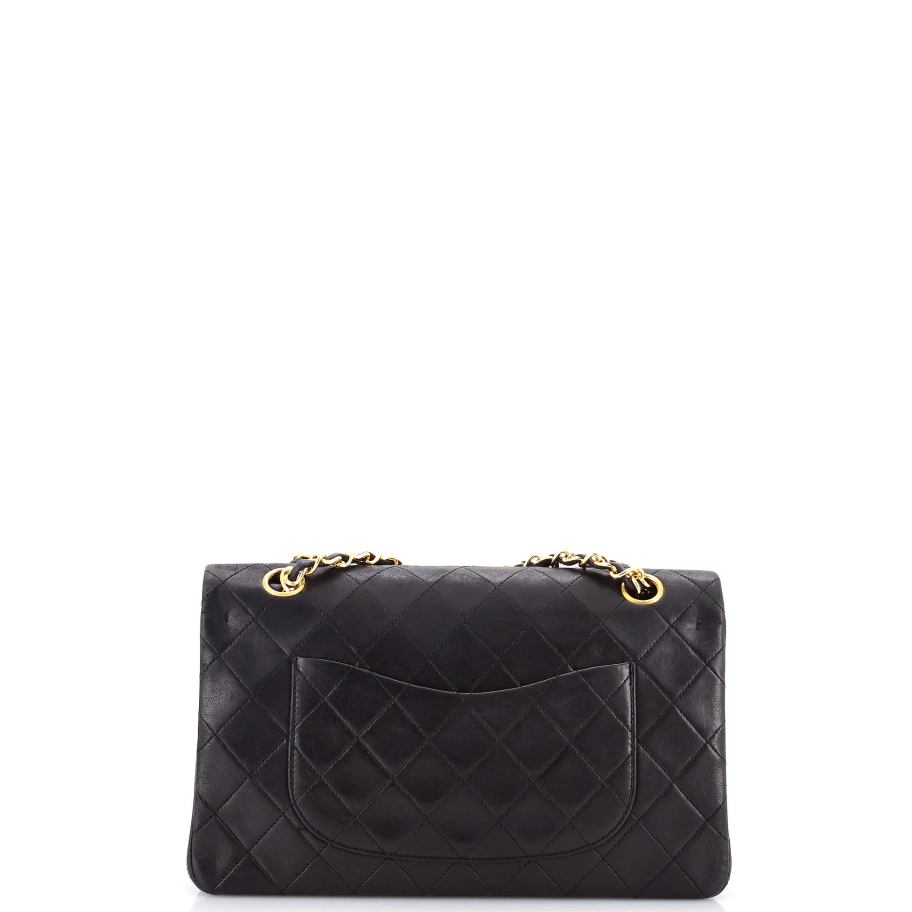 Vintage Classic Double Flap Bag Quilted Lambskin Medium - Image 3