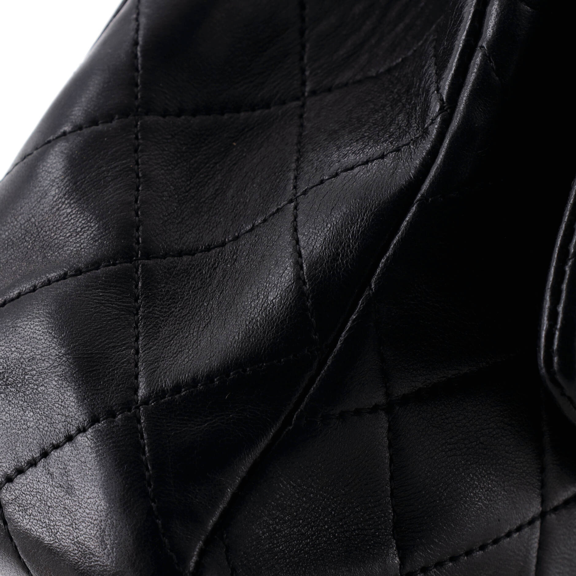 Vintage Classic Double Flap Bag Quilted Lambskin Medium - Image 7