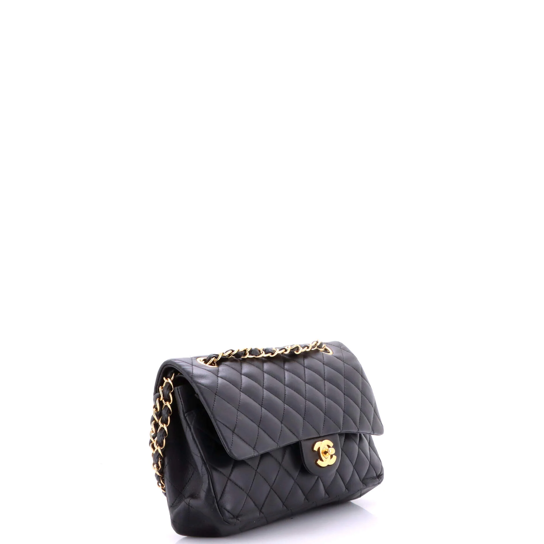 Vintage Classic Double Flap Bag Quilted Lambskin Medium - Image 2