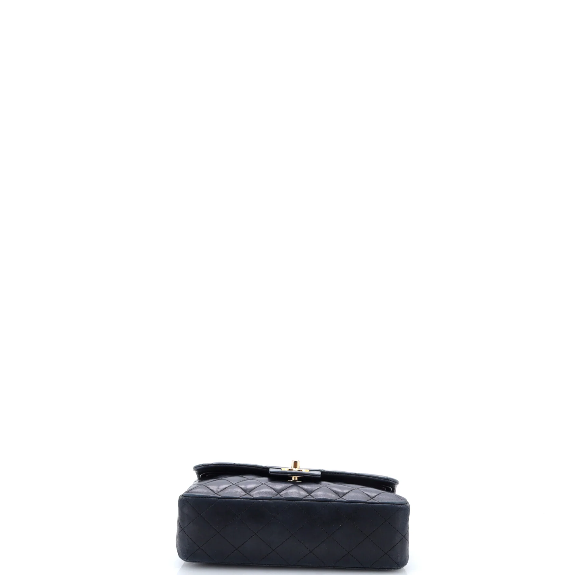 Vintage Classic Double Flap Bag Quilted Lambskin Small - Image 4