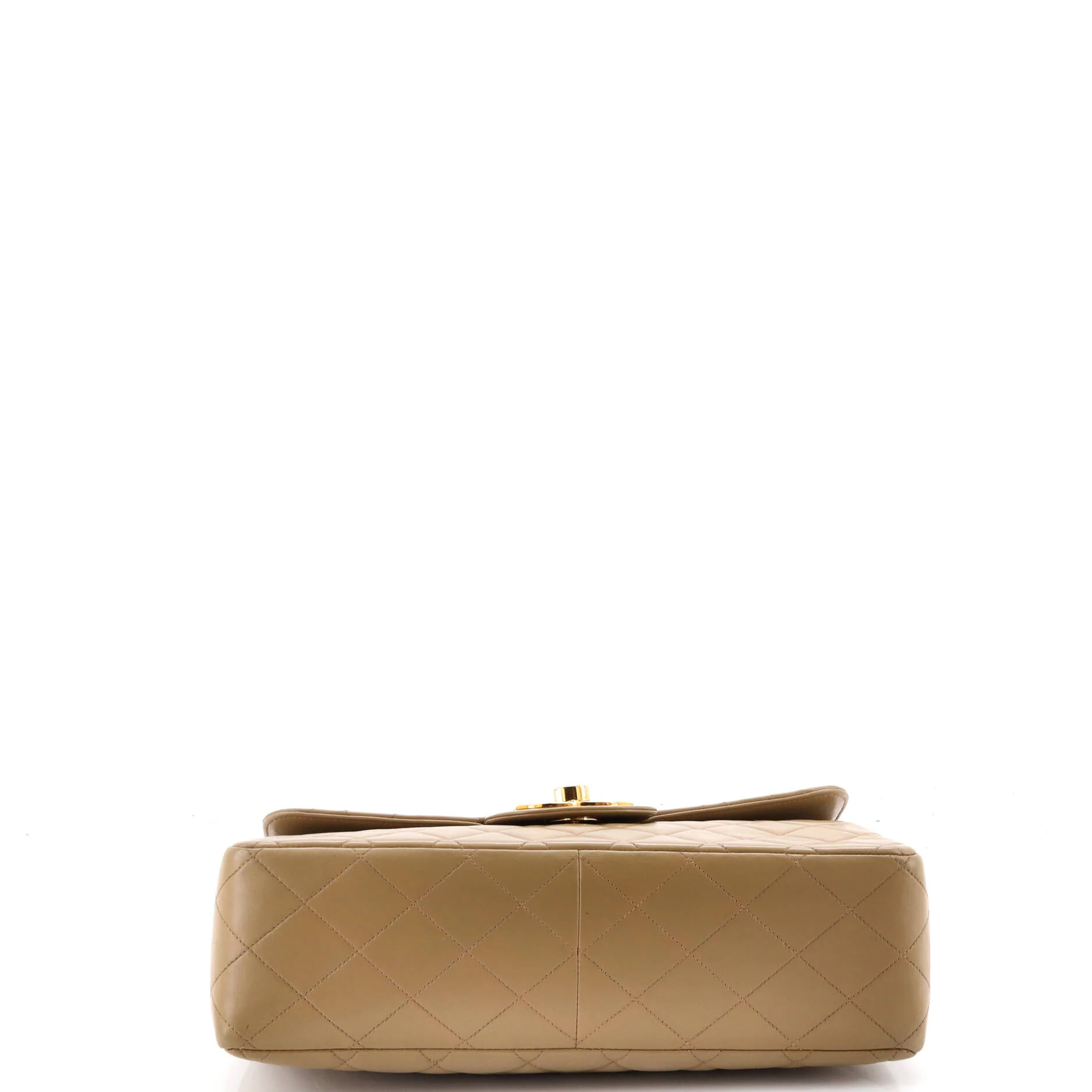 Vintage Classic Single Flap Bag Quilted Lambskin Jumbo - Image 4