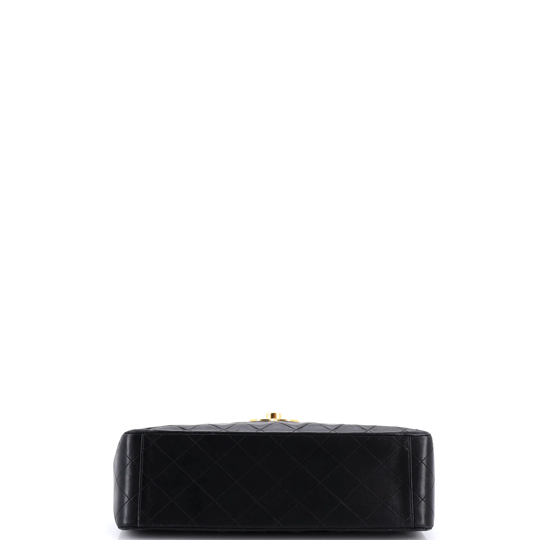 Vintage Classic Single Flap Bag Quilted Lambskin Maxi - Image 5