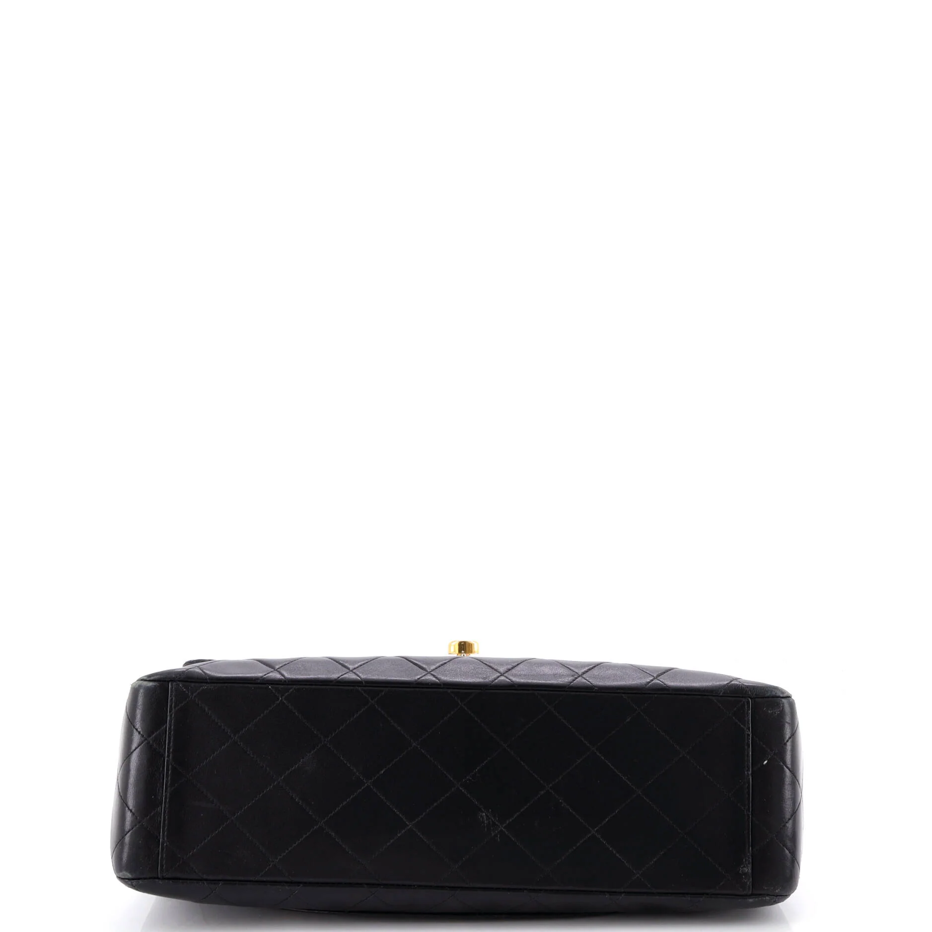Vintage Classic Single Flap Bag Quilted Lambskin Maxi - Image 5