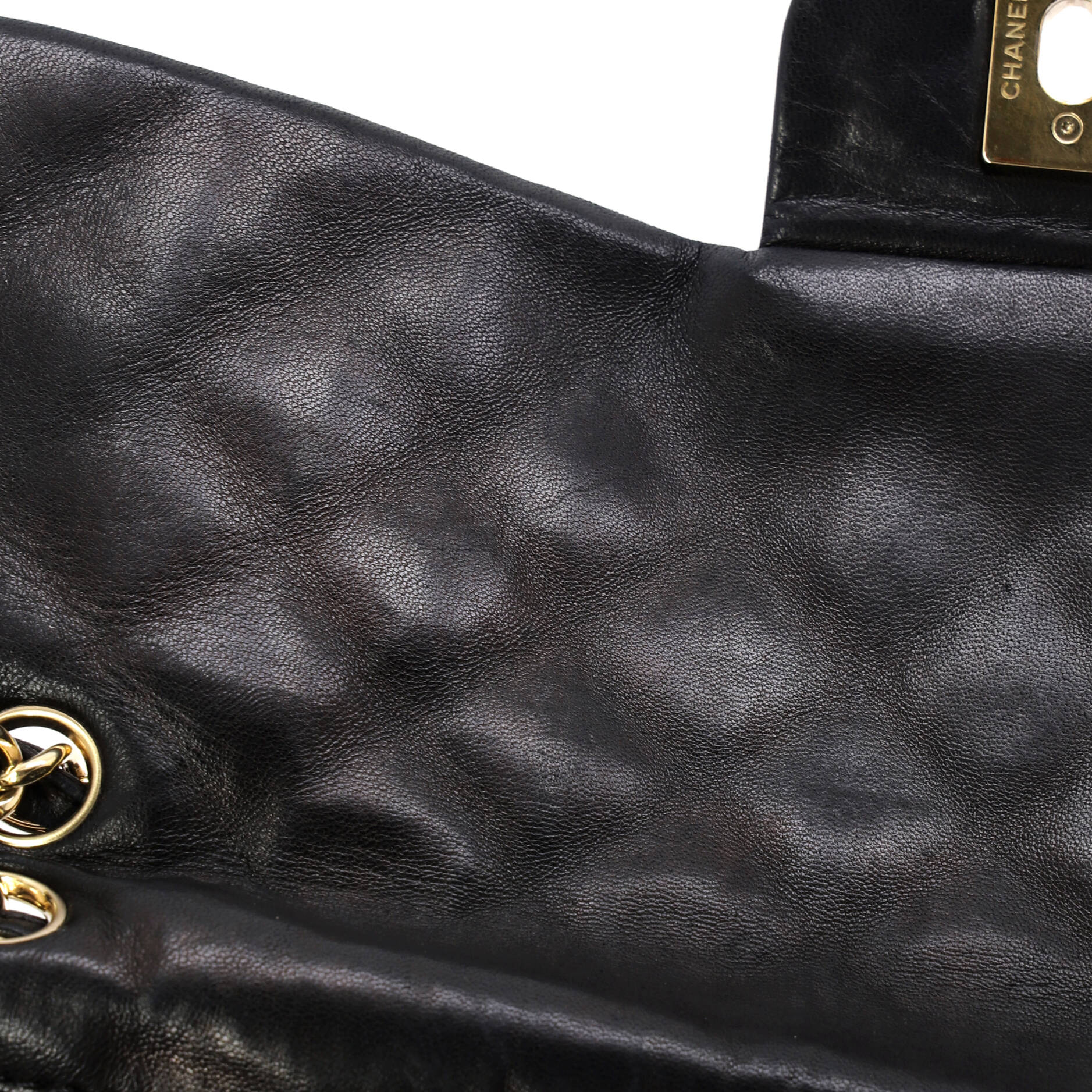 Vintage Classic Single Flap Bag Quilted Lambskin Maxi - Image 7