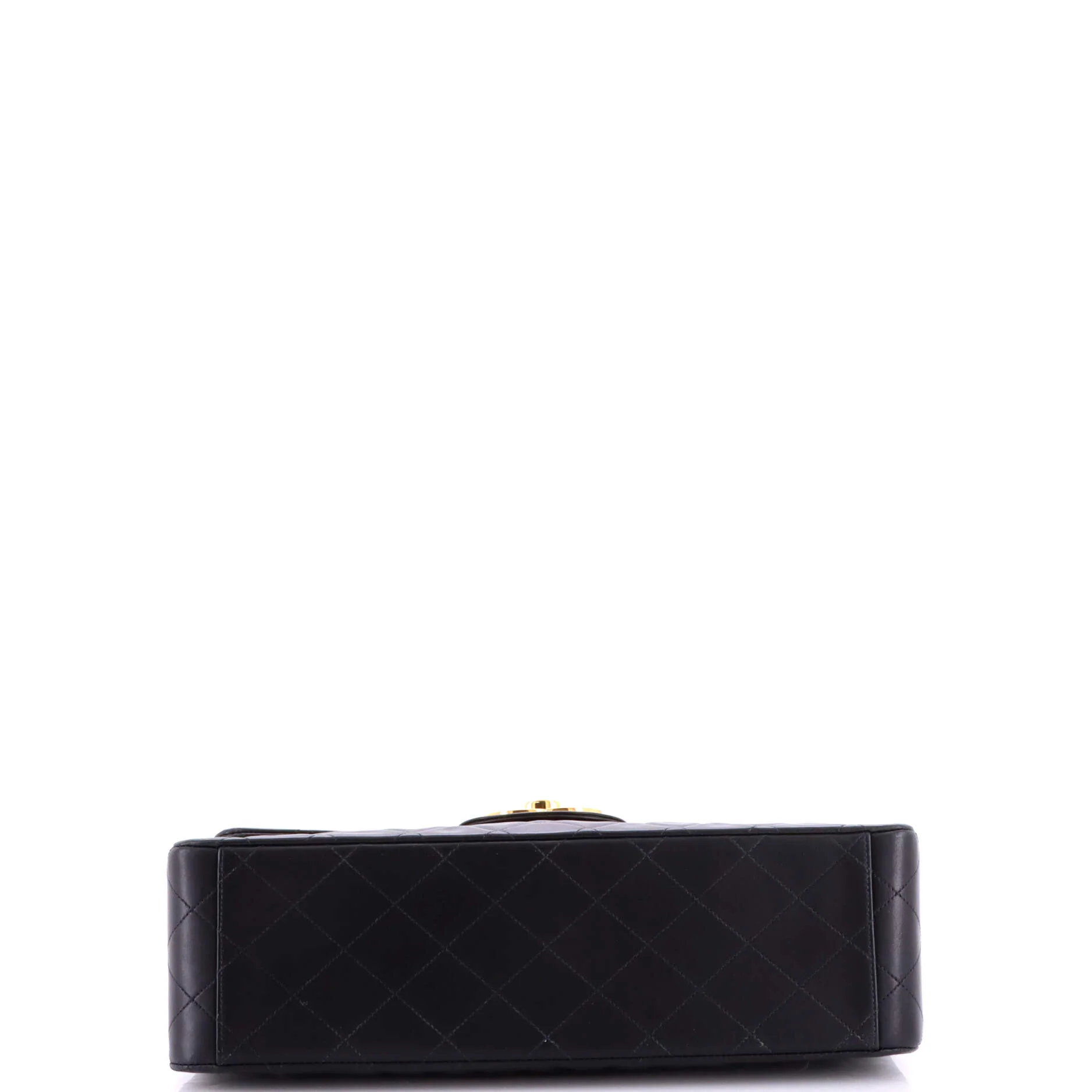 Vintage Classic Single Flap Bag Quilted Lambskin Maxi - Image 5