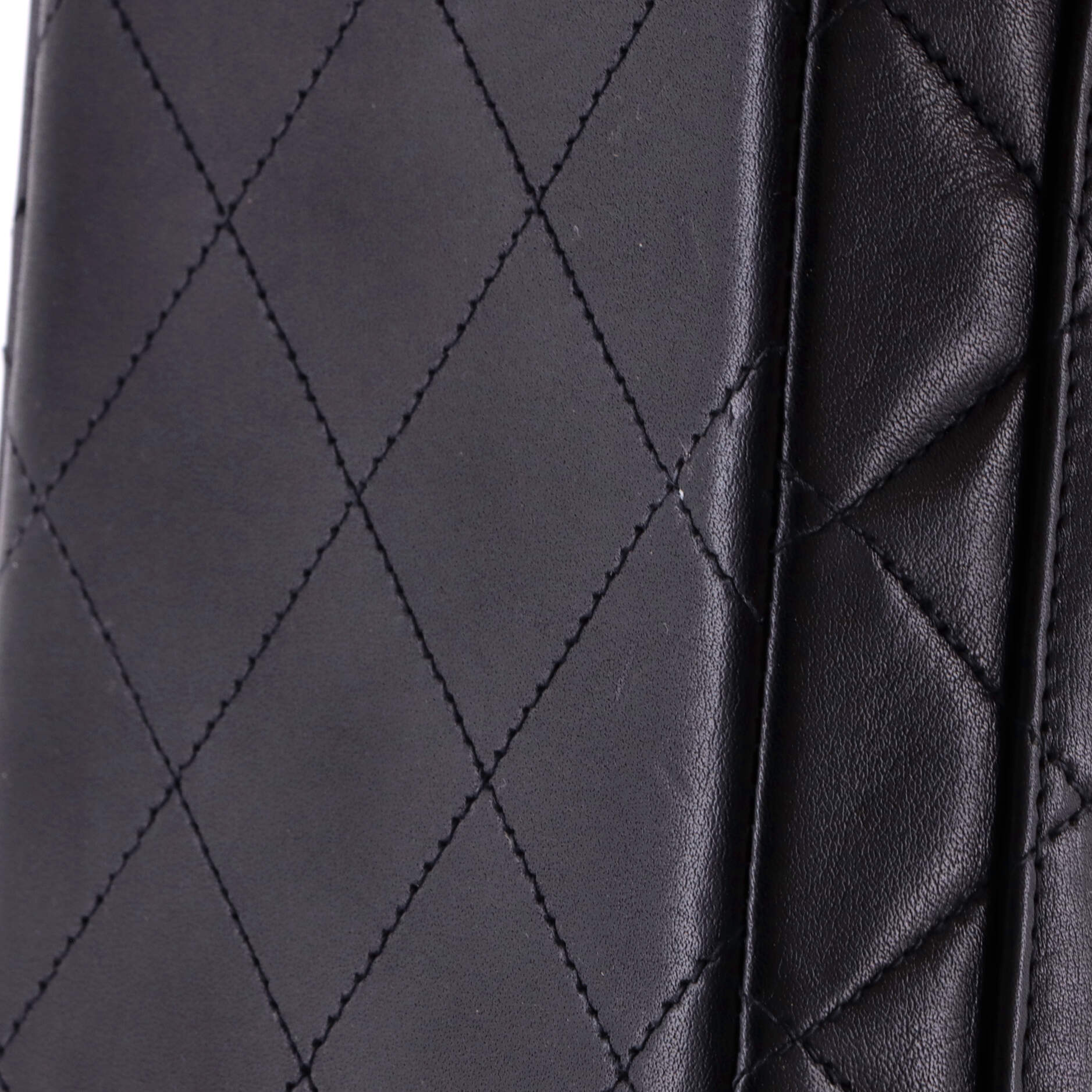 Vintage Classic Single Flap Bag Quilted Lambskin Maxi - Image 7