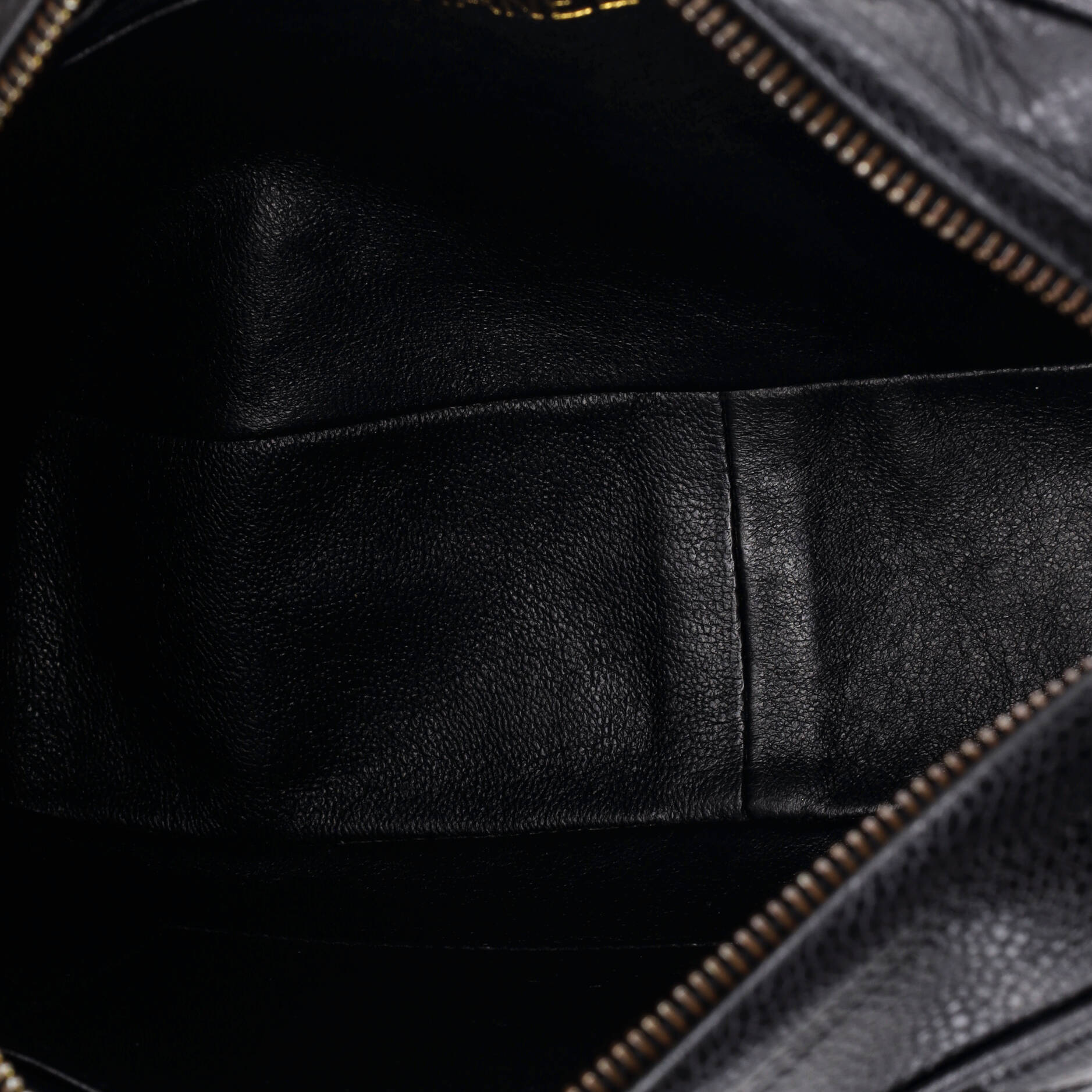 Vintage Diamond CC Camera Bag Quilted Caviar Small - Image 5