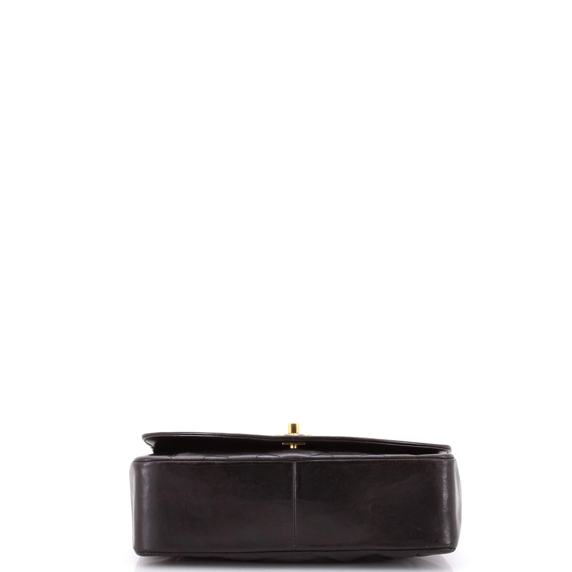 Vintage Diana Flap Bag Quilted Caviar Medium - Image 4
