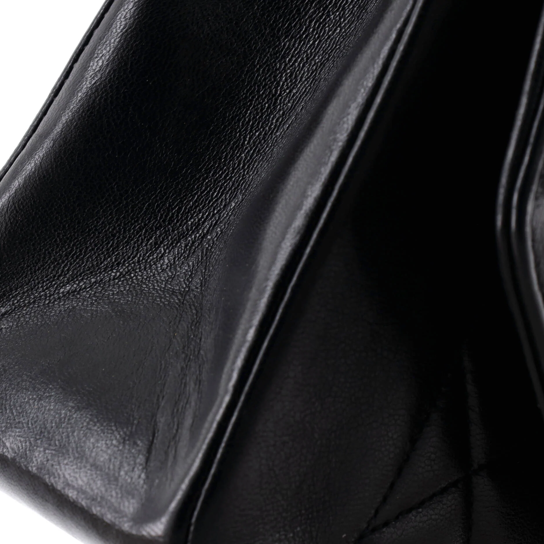 Vintage Diana Flap Bag Quilted Lambskin Medium - Image 6