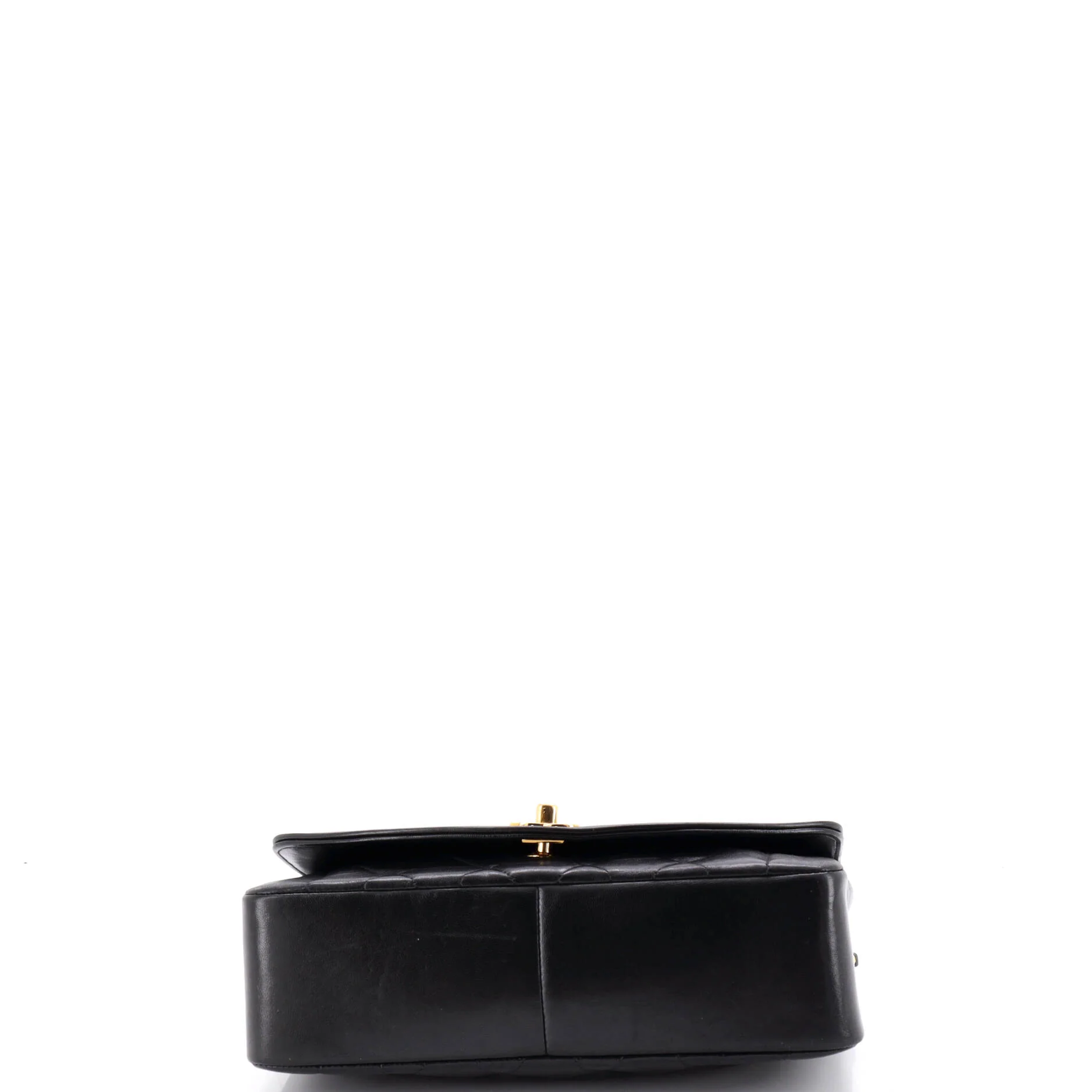 Vintage Diana Flap Bag Quilted Lambskin Medium - Image 5