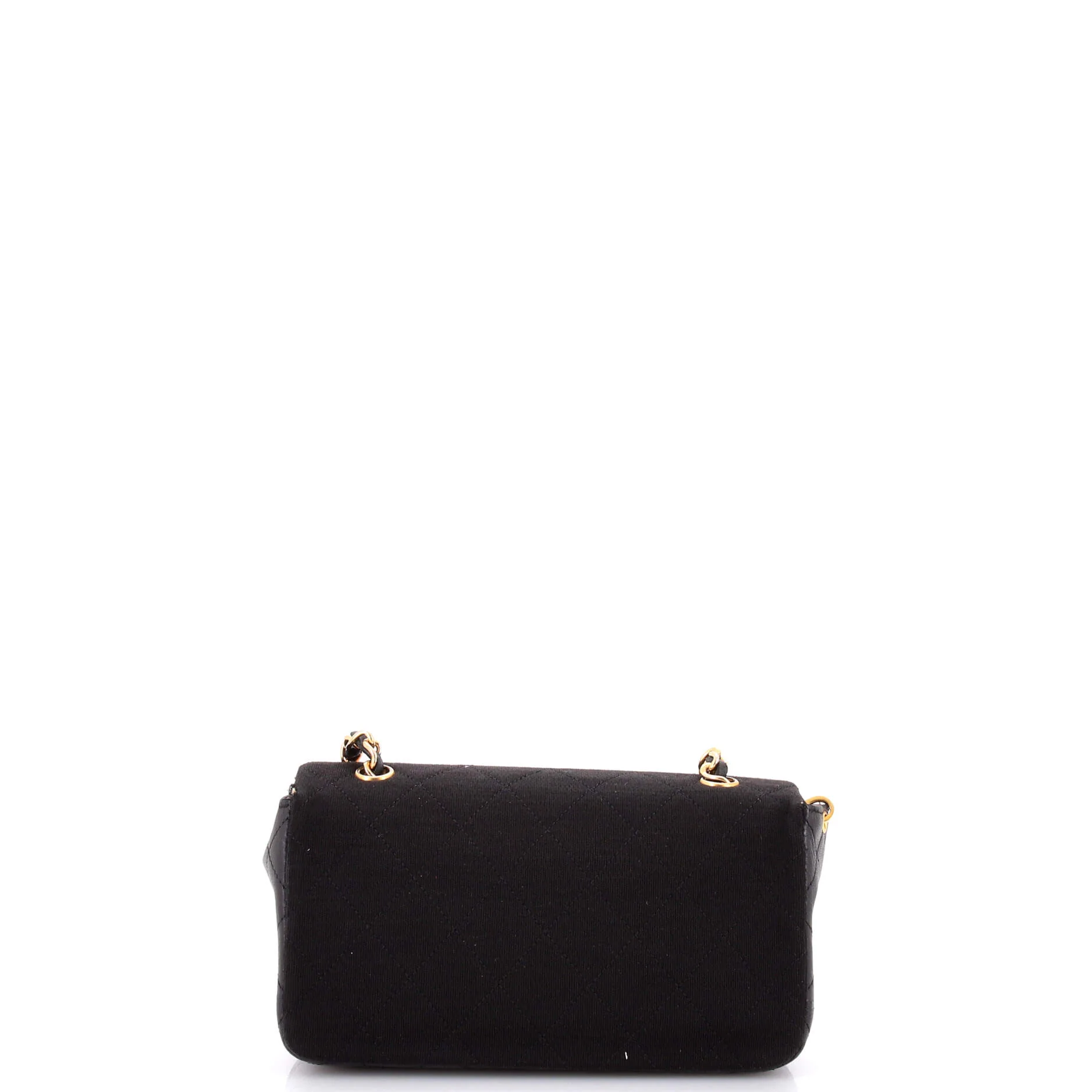 Vintage Full Flap Bag Quilted Jersey Mini - Image 3