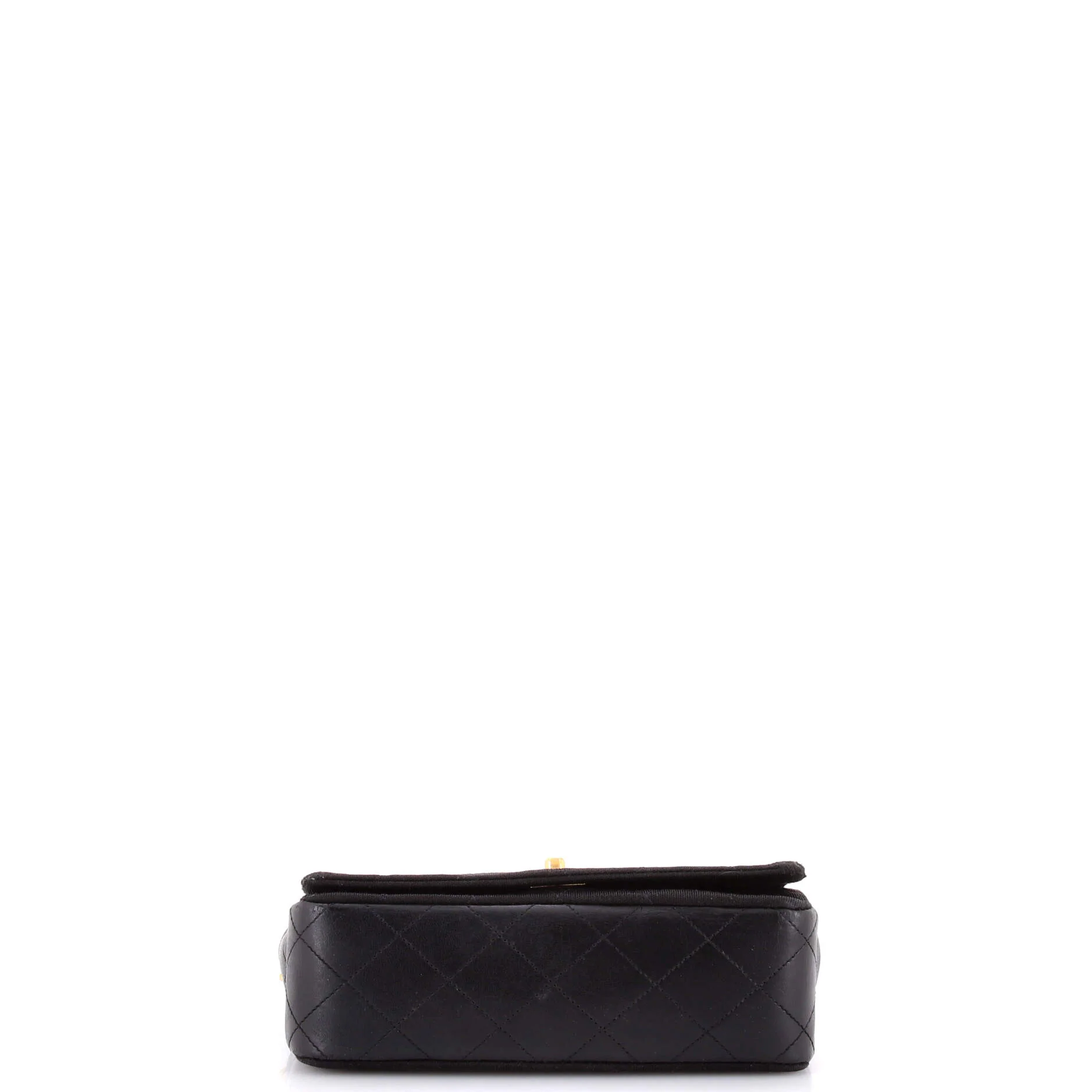 Vintage Full Flap Bag Quilted Jersey Mini - Image 4