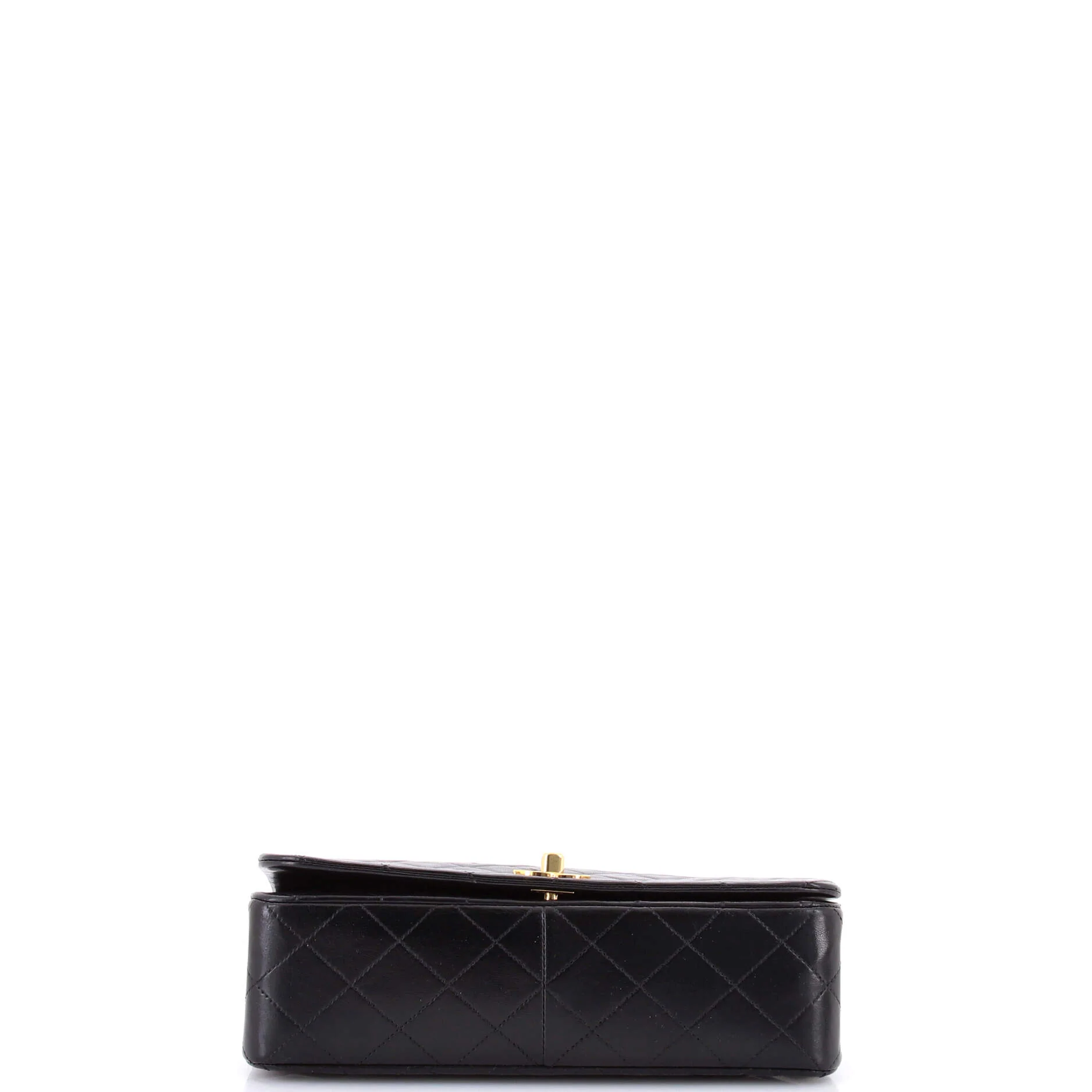 Vintage Full Flap Bag Quilted Lambskin Medium - Image 4