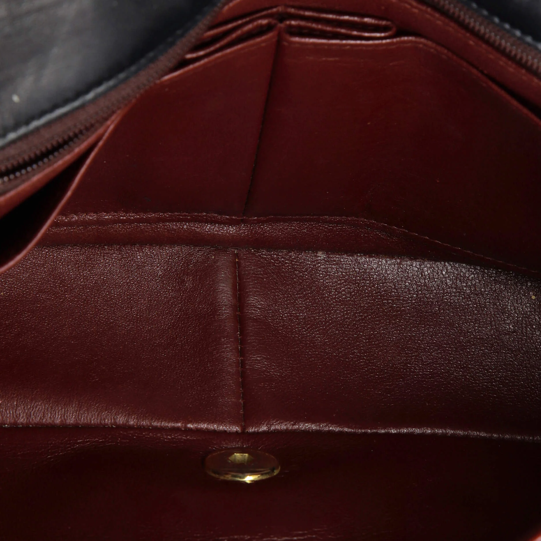 Vintage Full Flap Bag Quilted Lambskin Medium - Image 6