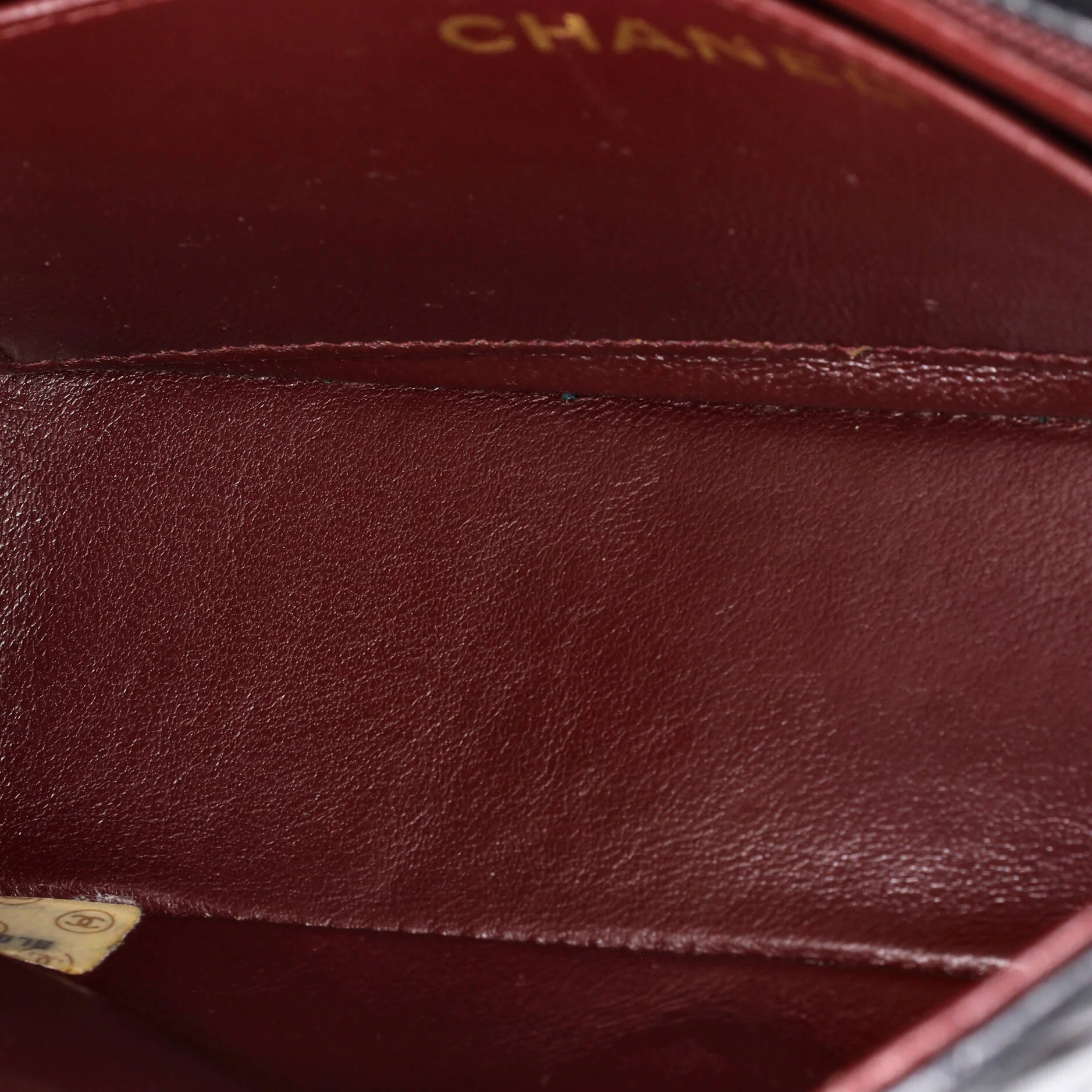 Vintage Square Classic Single Flap Bag Quilted Lambskin Mini - Image 5