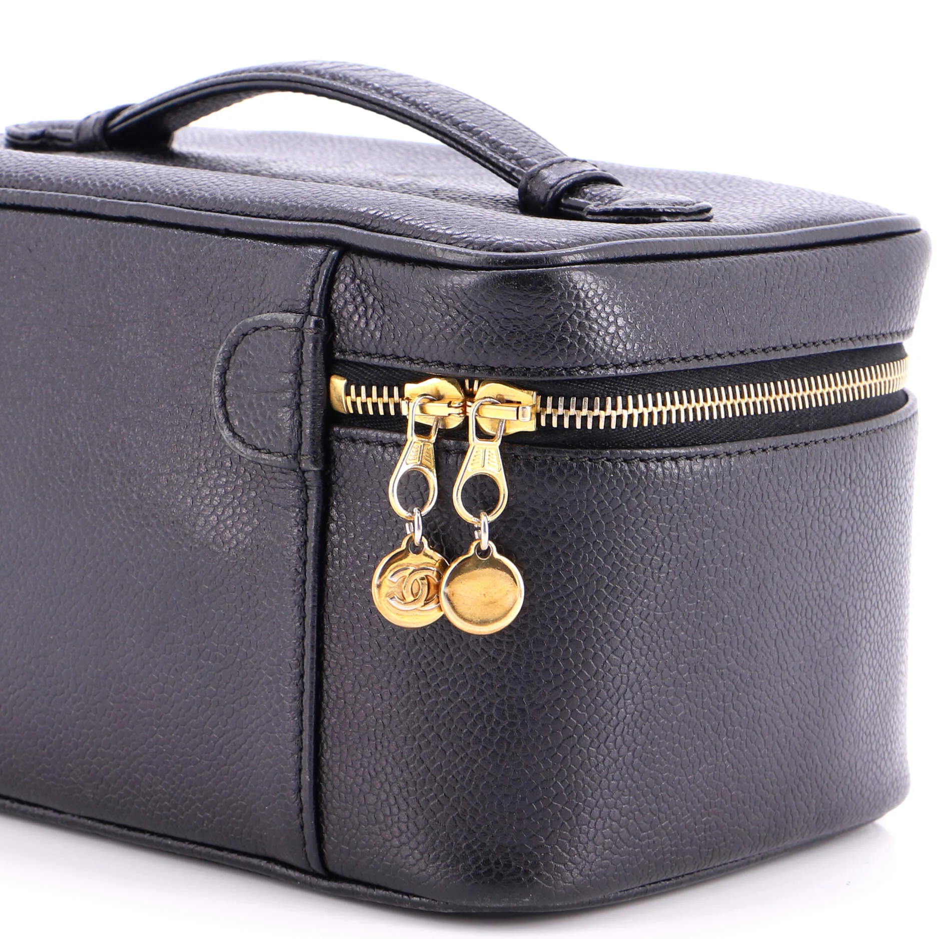 Vintage Timeless Cosmetic Case Caviar Large - Image 6