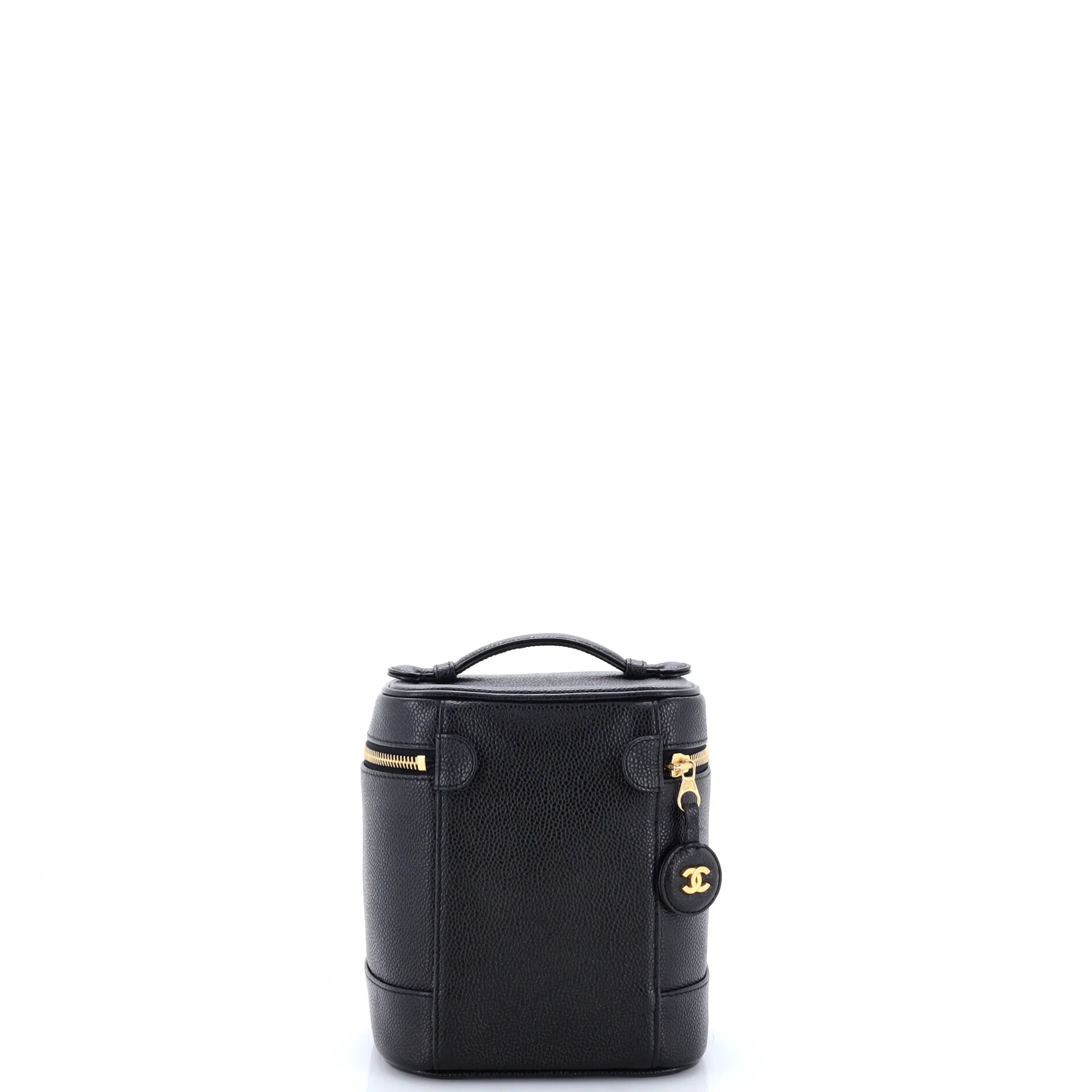 Vintage Timeless Cosmetic Case Caviar Tall - Image 3
