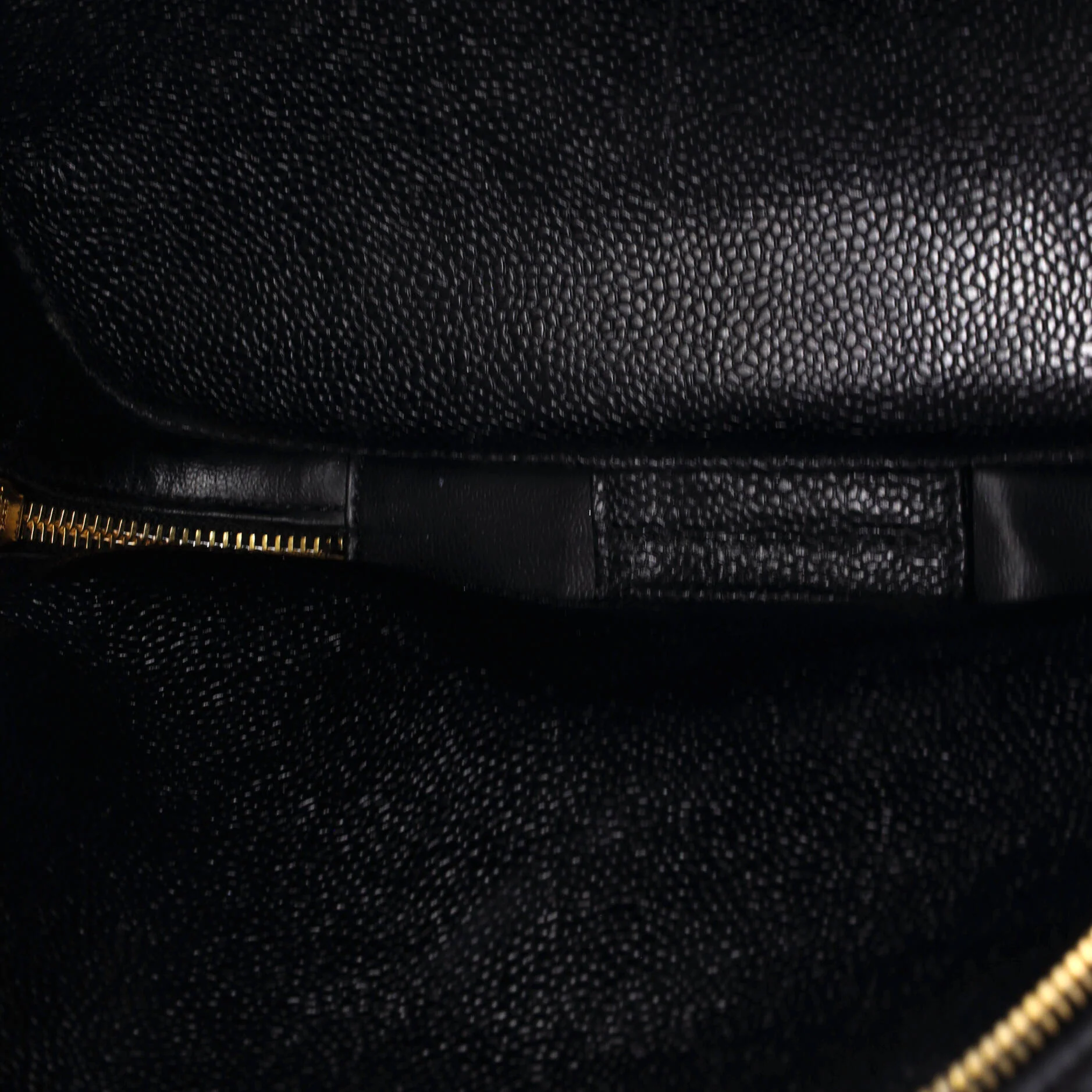 Vintage Timeless Zip Around Vanity Case Caviar Medium - Image 6