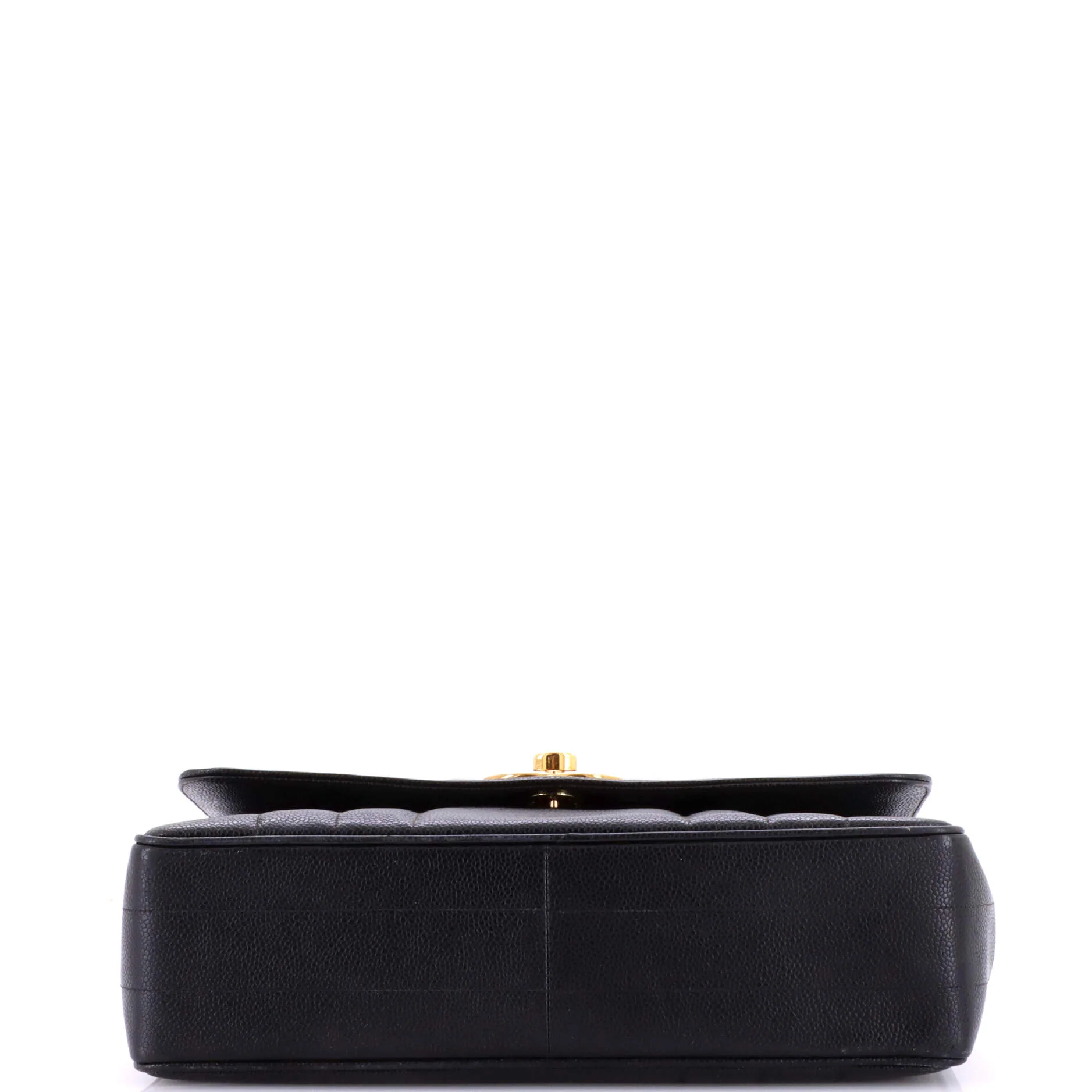 Vintage Top Handle Bag Vertical Quilt Caviar Jumbo - Image 5
