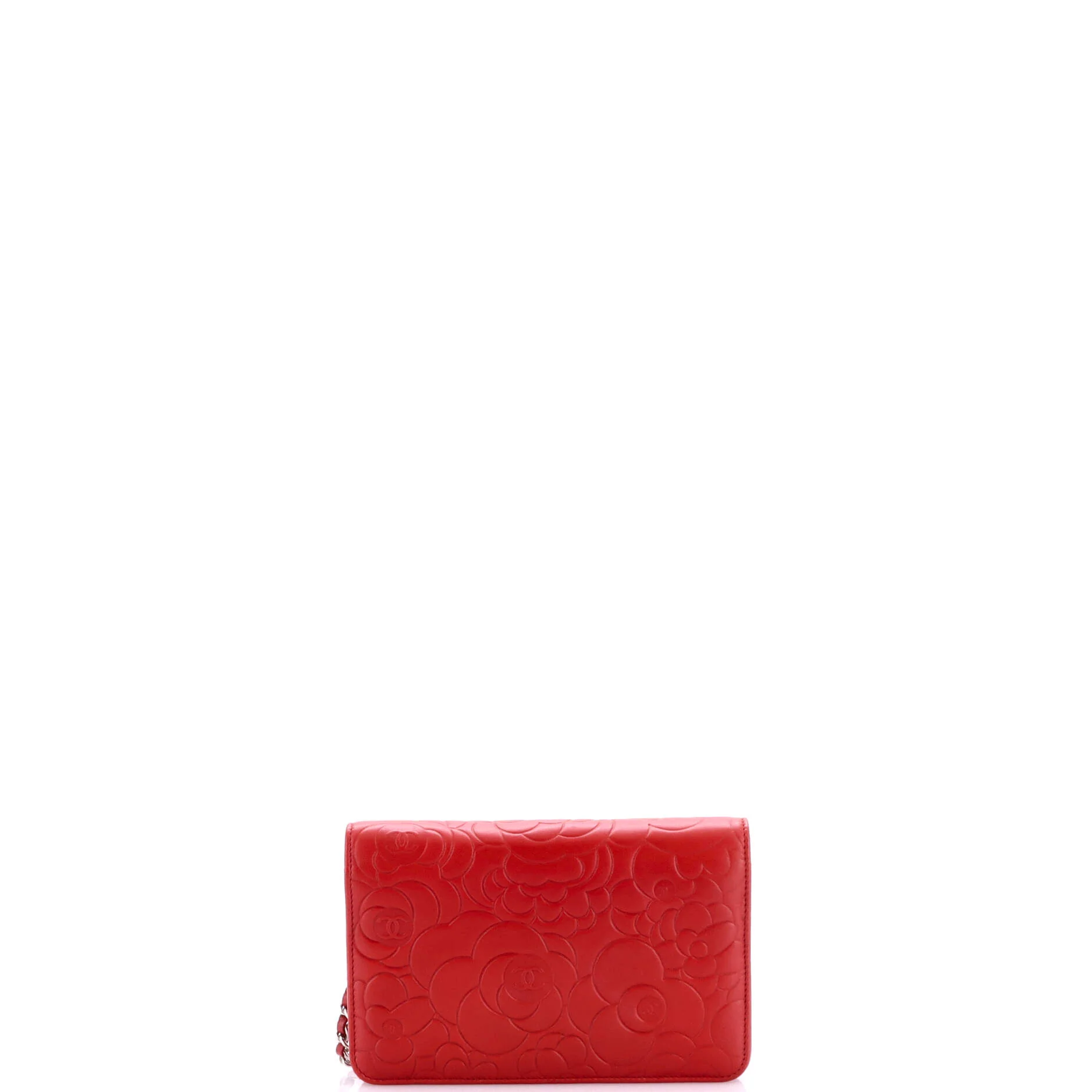 Wallet on Chain Camellia Lambskin - Image 3