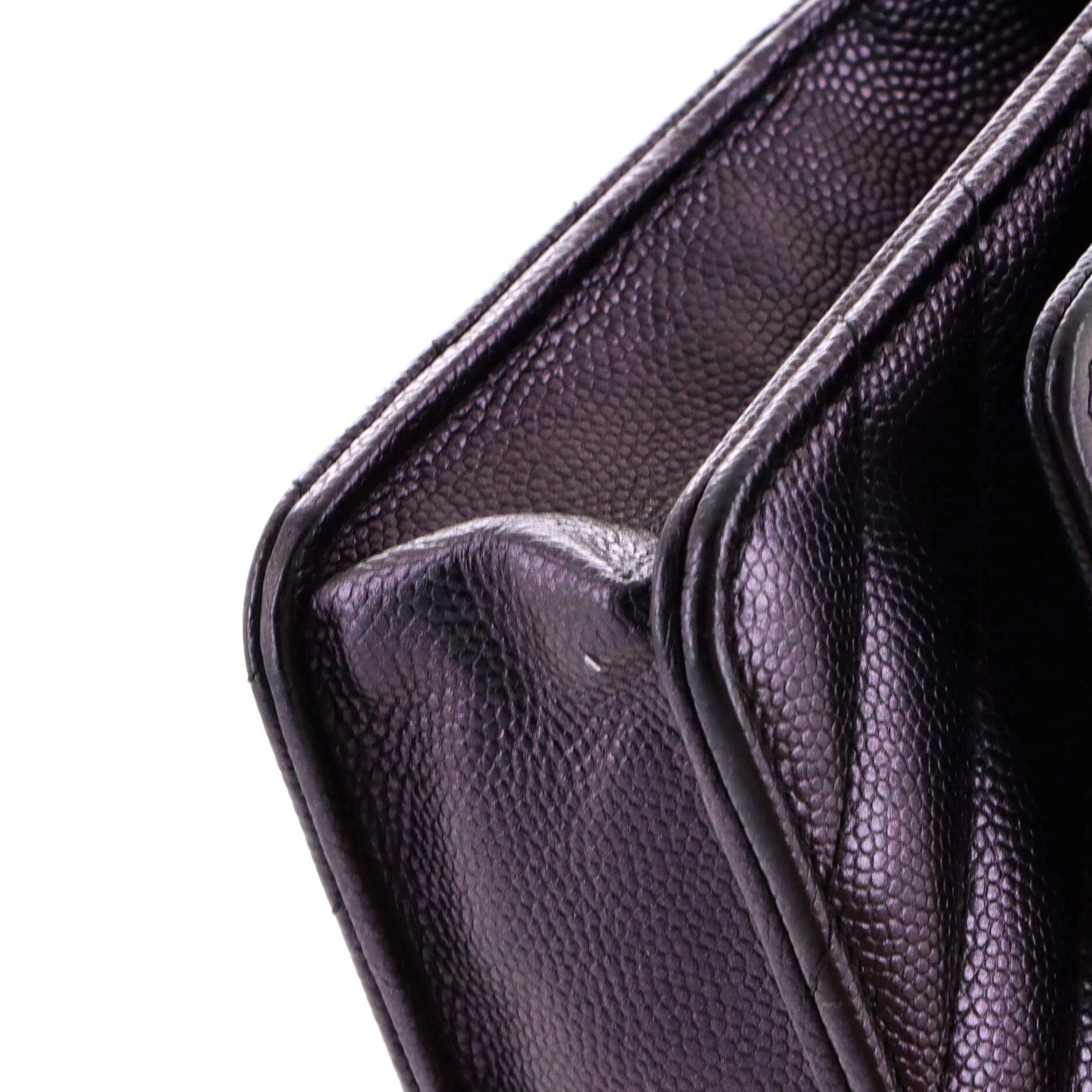 Wallet on Chain Chevron Caviar - Image 6