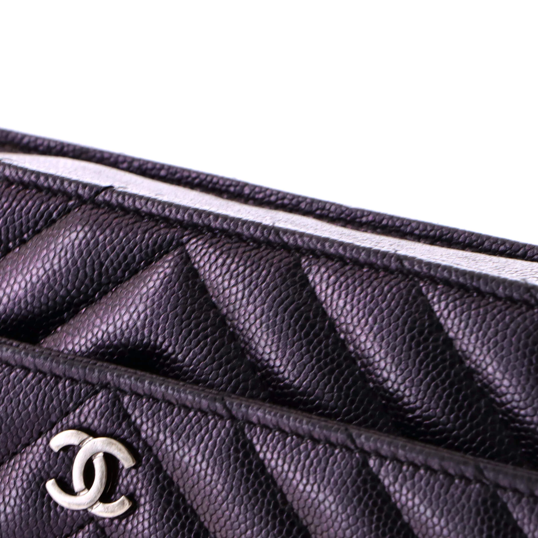 Wallet on Chain Chevron Caviar - Image 7