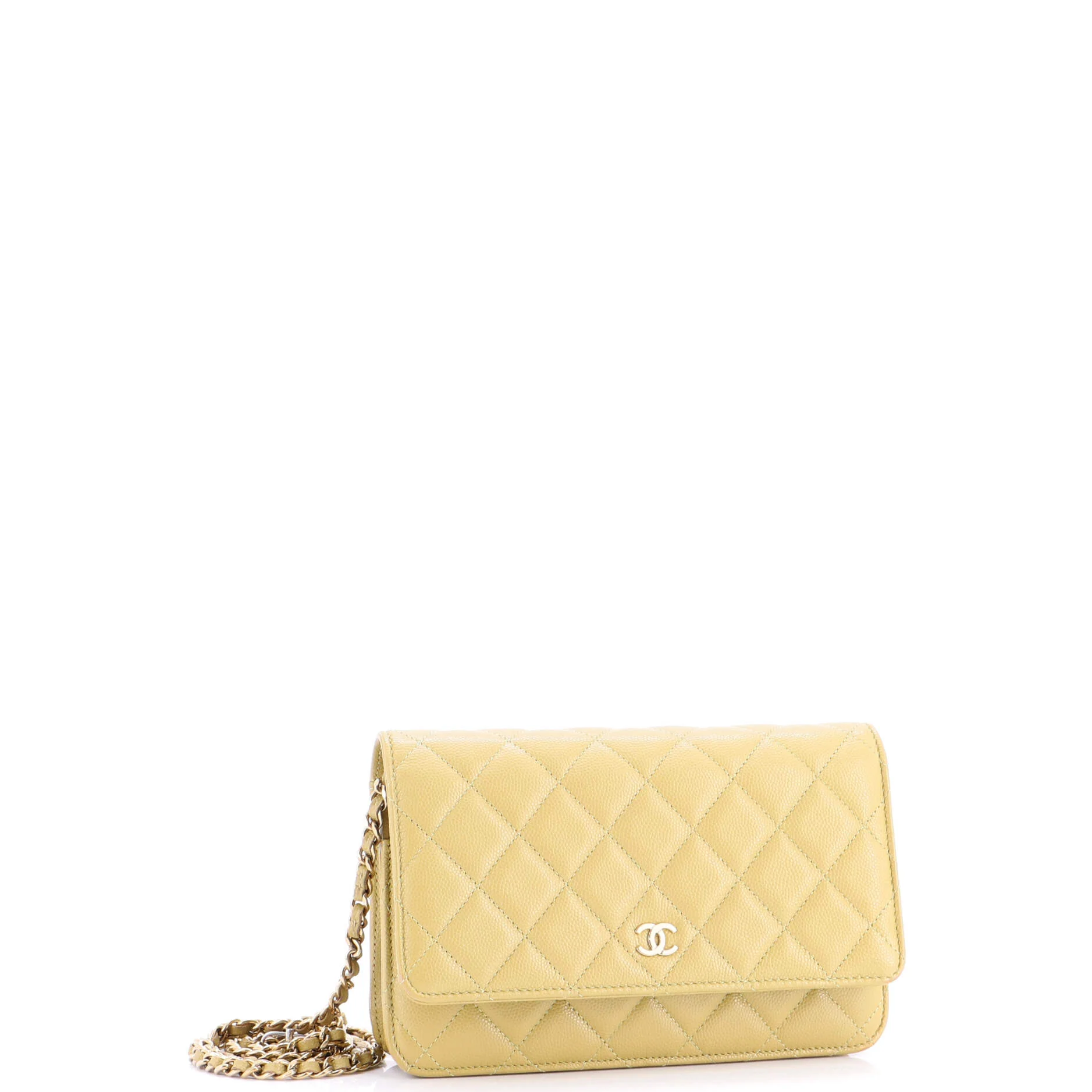 Wallet on Chain Quilted Caviar - Image 2