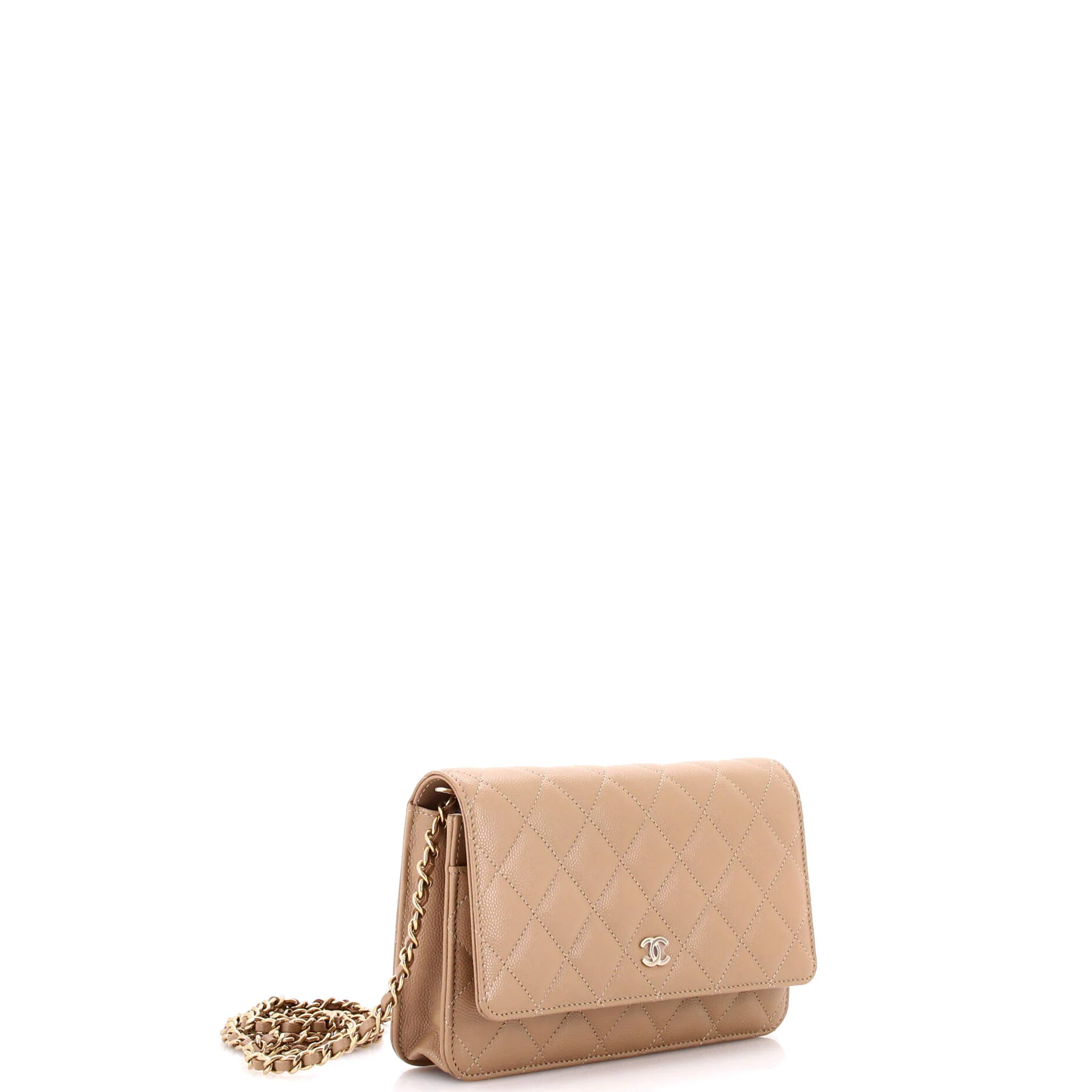 Wallet on Chain Quilted Caviar - Image 2