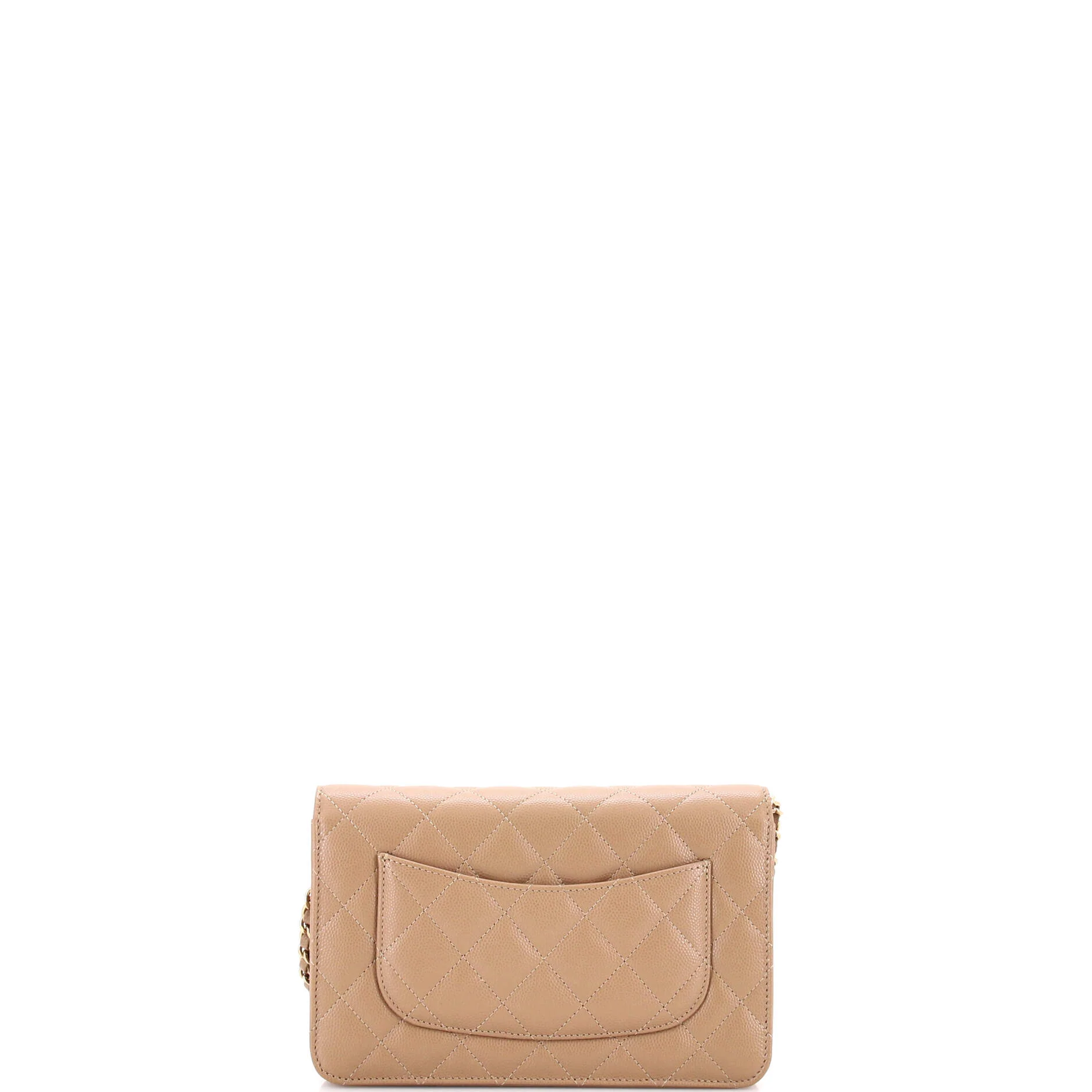 Wallet on Chain Quilted Caviar - Image 3
